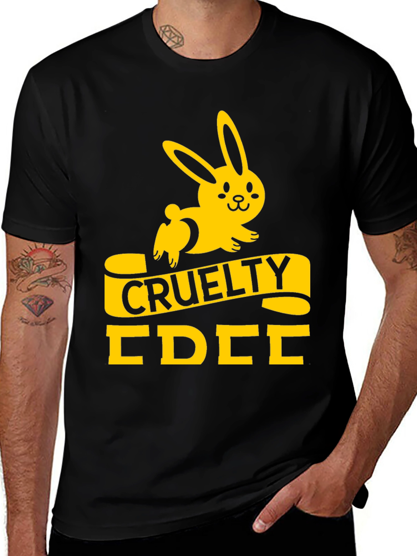 Cruelty-Free Rabbit Graphic Tee