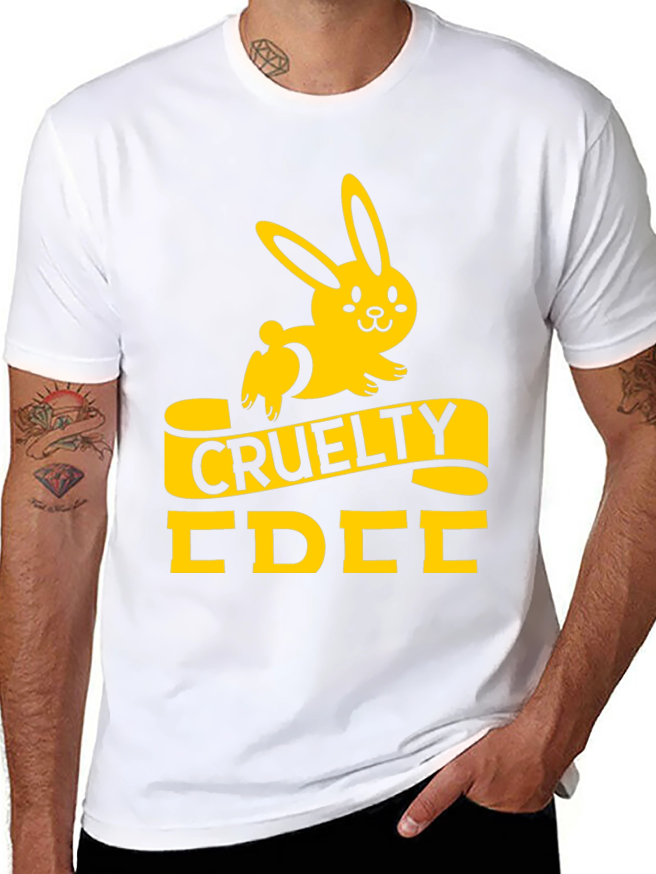 Cruelty-Free Rabbit Graphic Tee