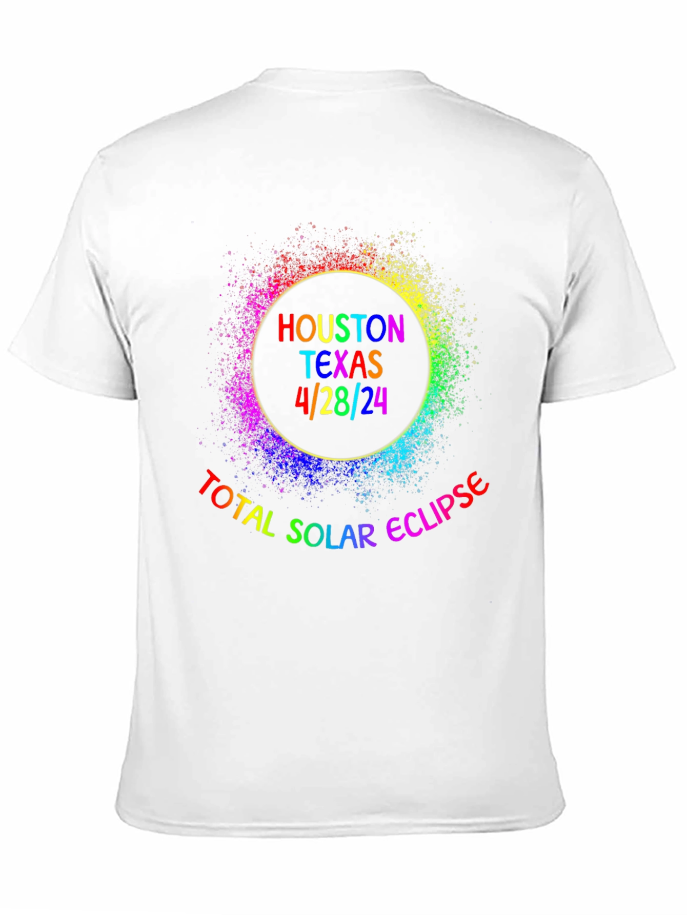 Total Solar Eclipse Houston Texas April 8 2024 T-Shirt