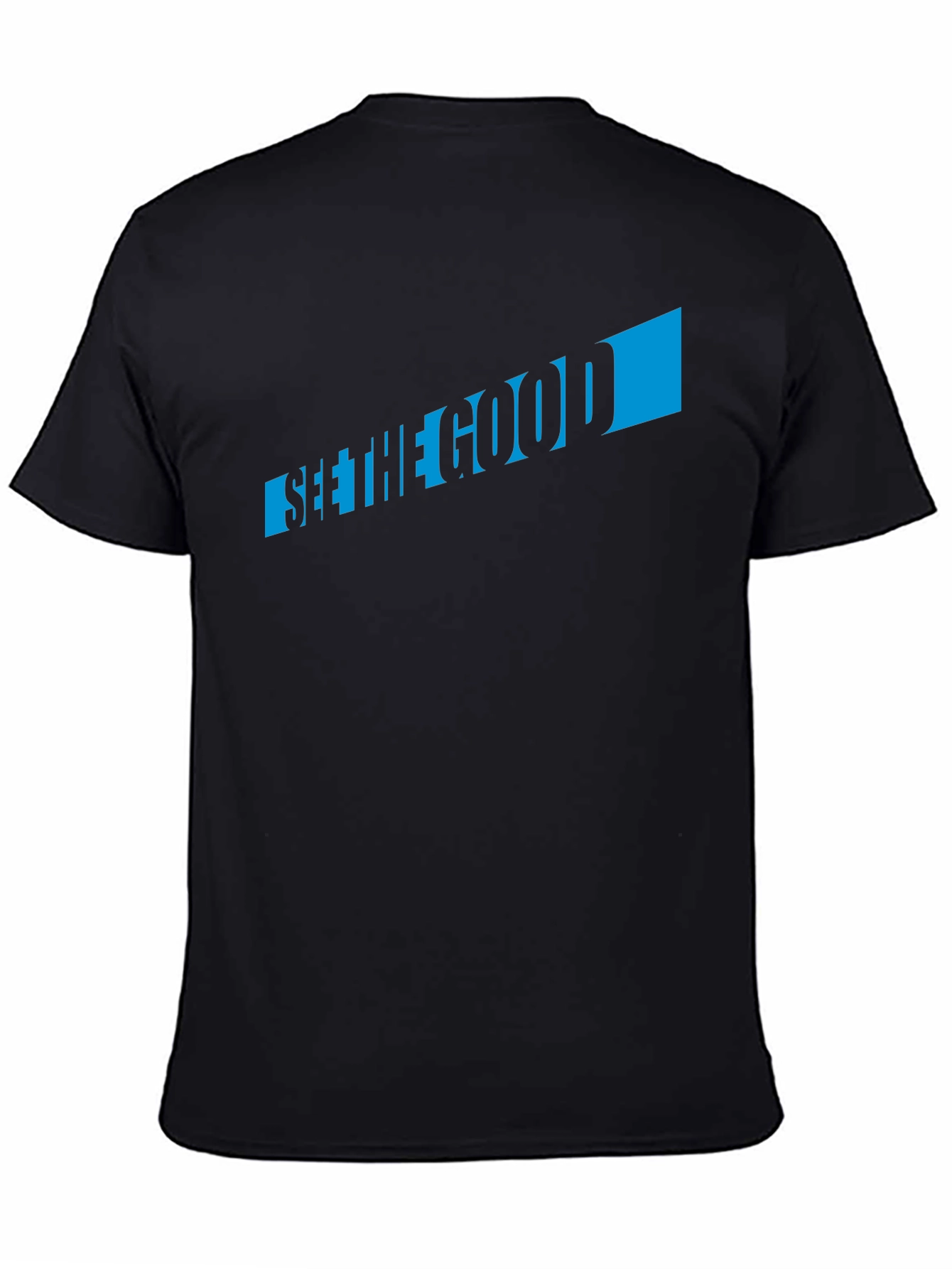 See the Good Graphic Tee - Mens Black T-Shirt