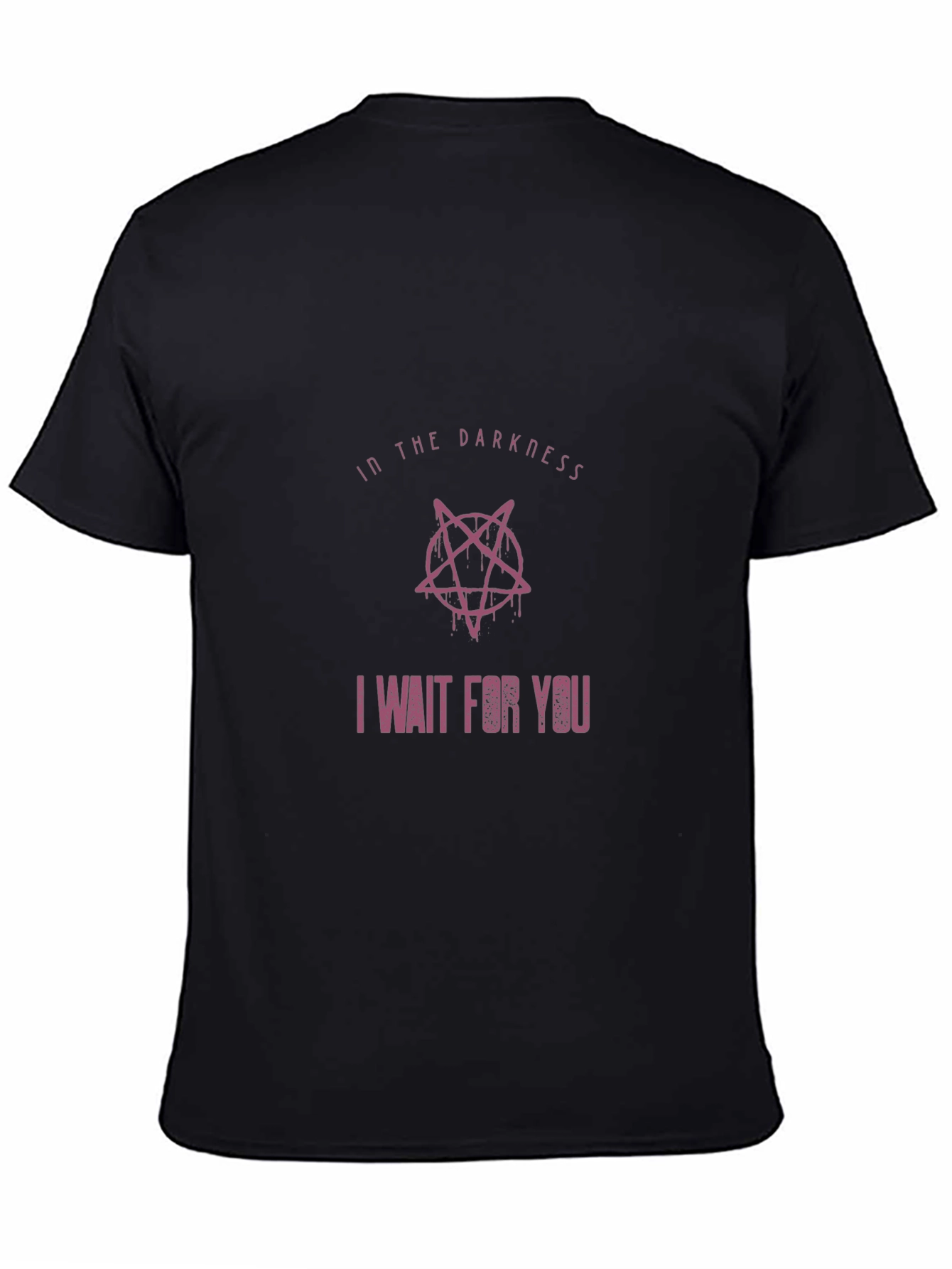 Darkness Awaits Mens Black T-Shirt