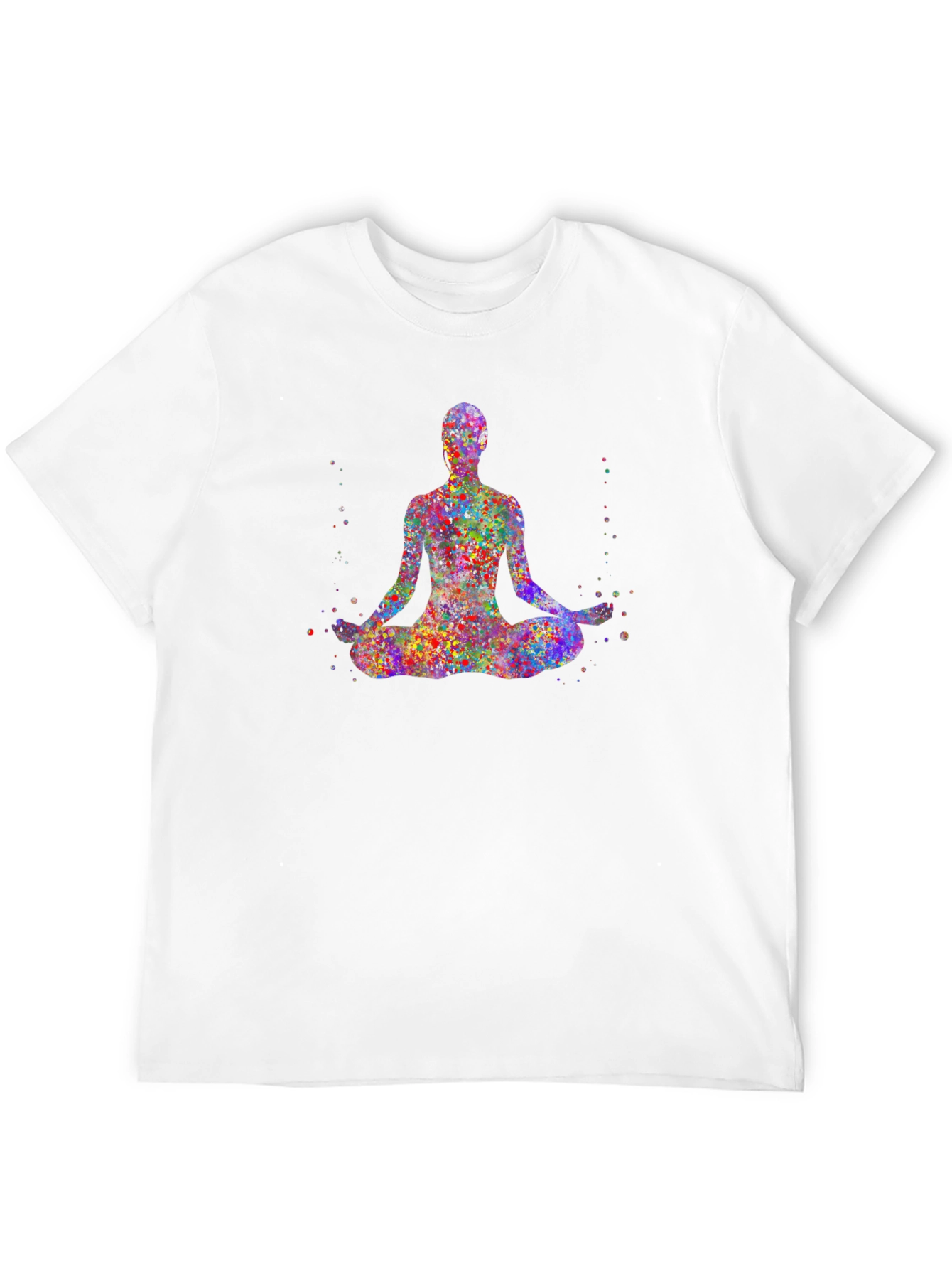 Meditate Colorful Graphic Tee