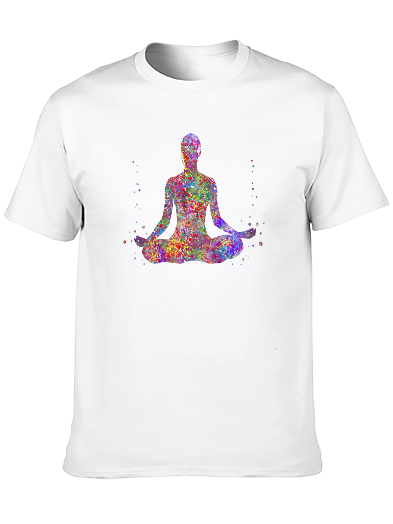 Meditate Colorful Graphic Tee