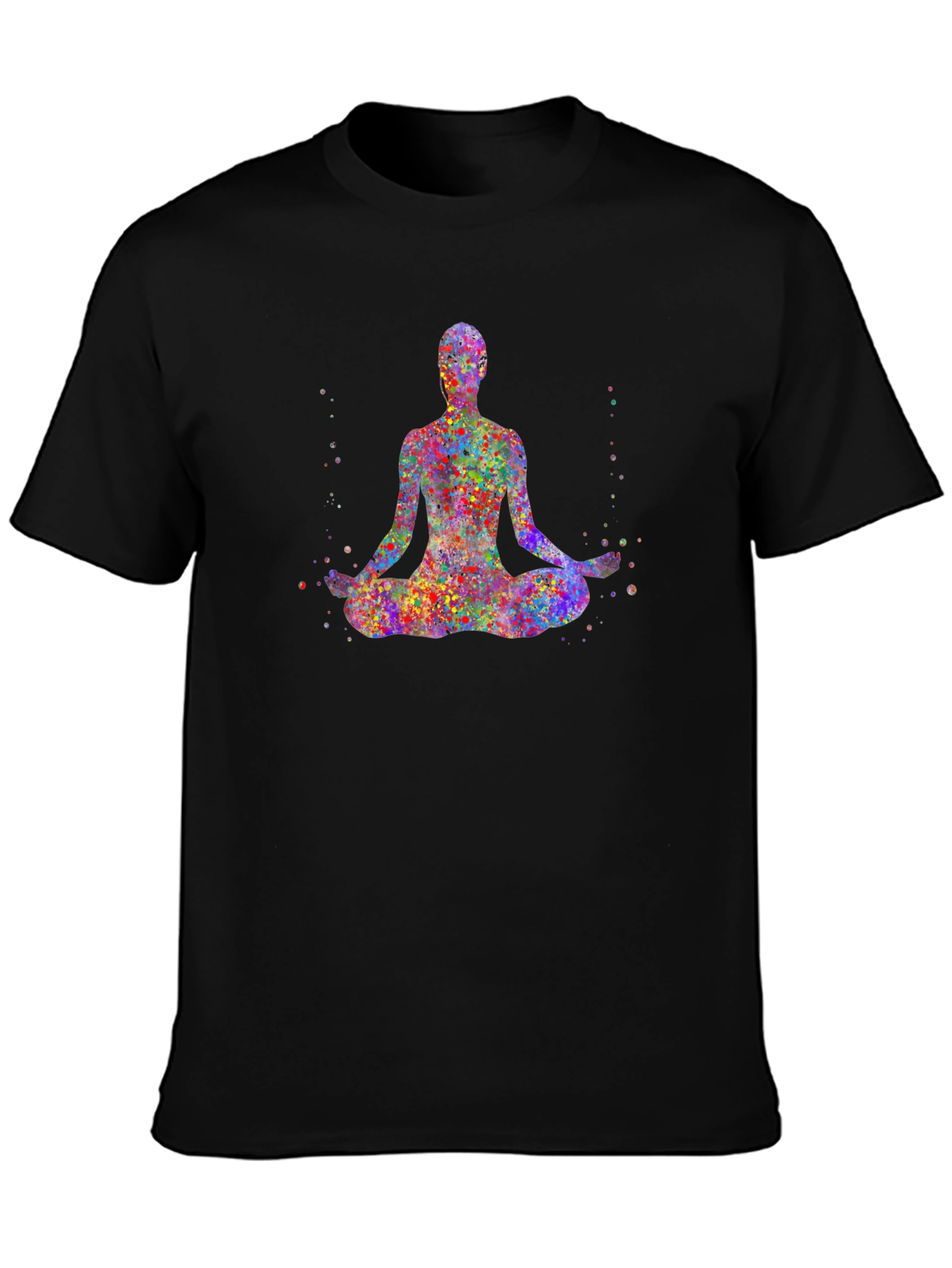 Meditate Colorful Graphic Tee