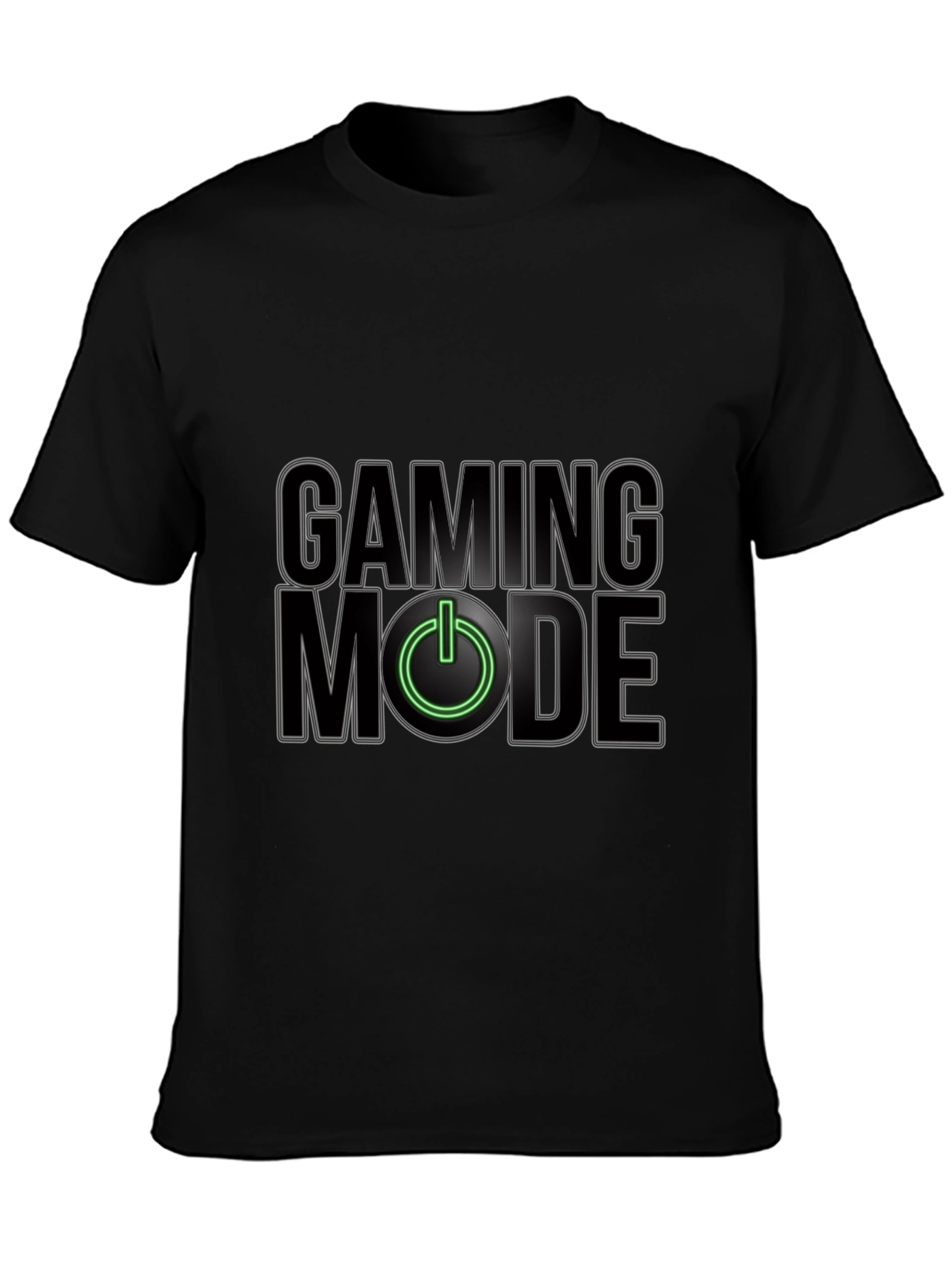 Gaming Mode Black T-Shirt