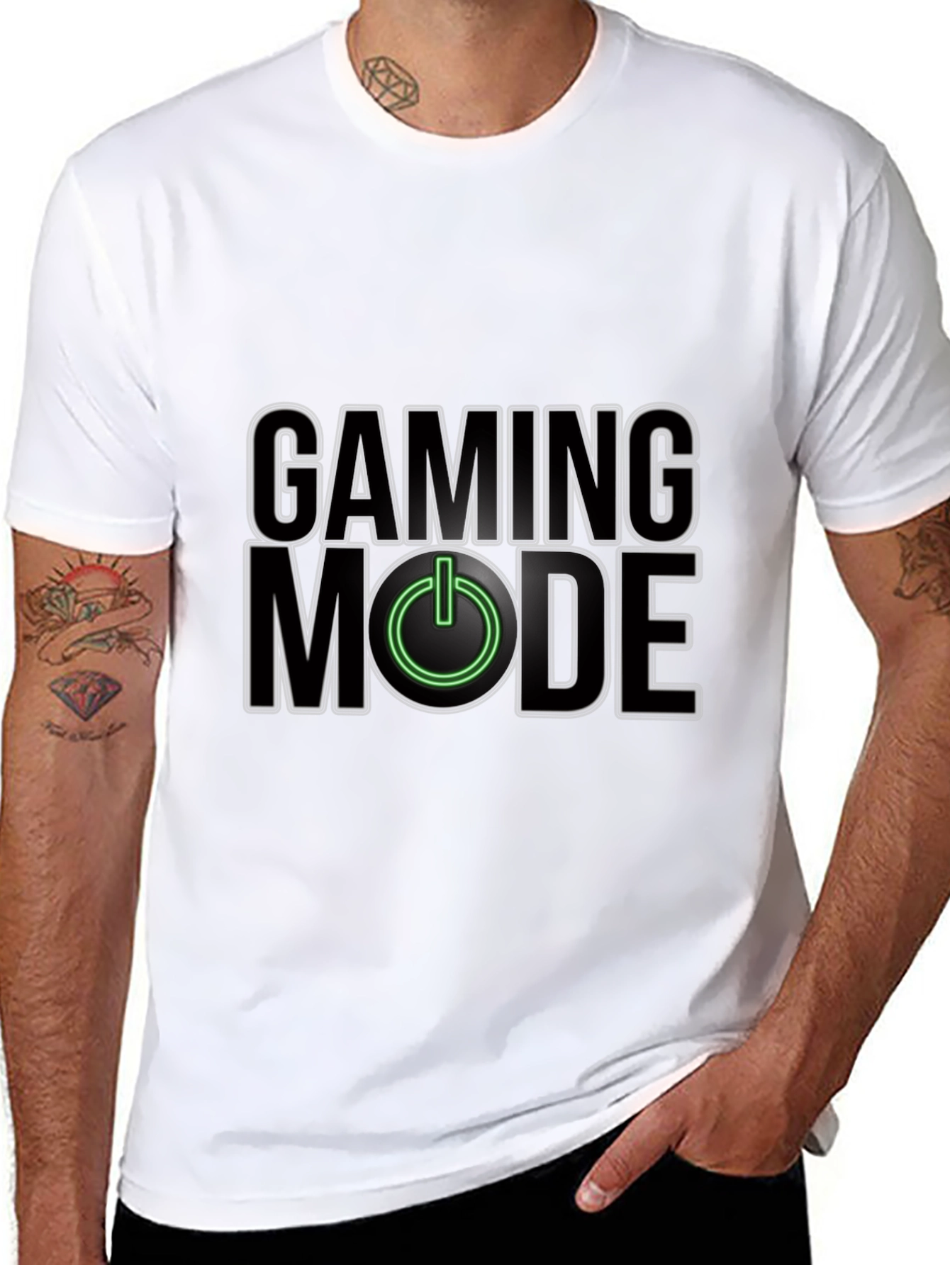 Gaming Mode Black T-Shirt