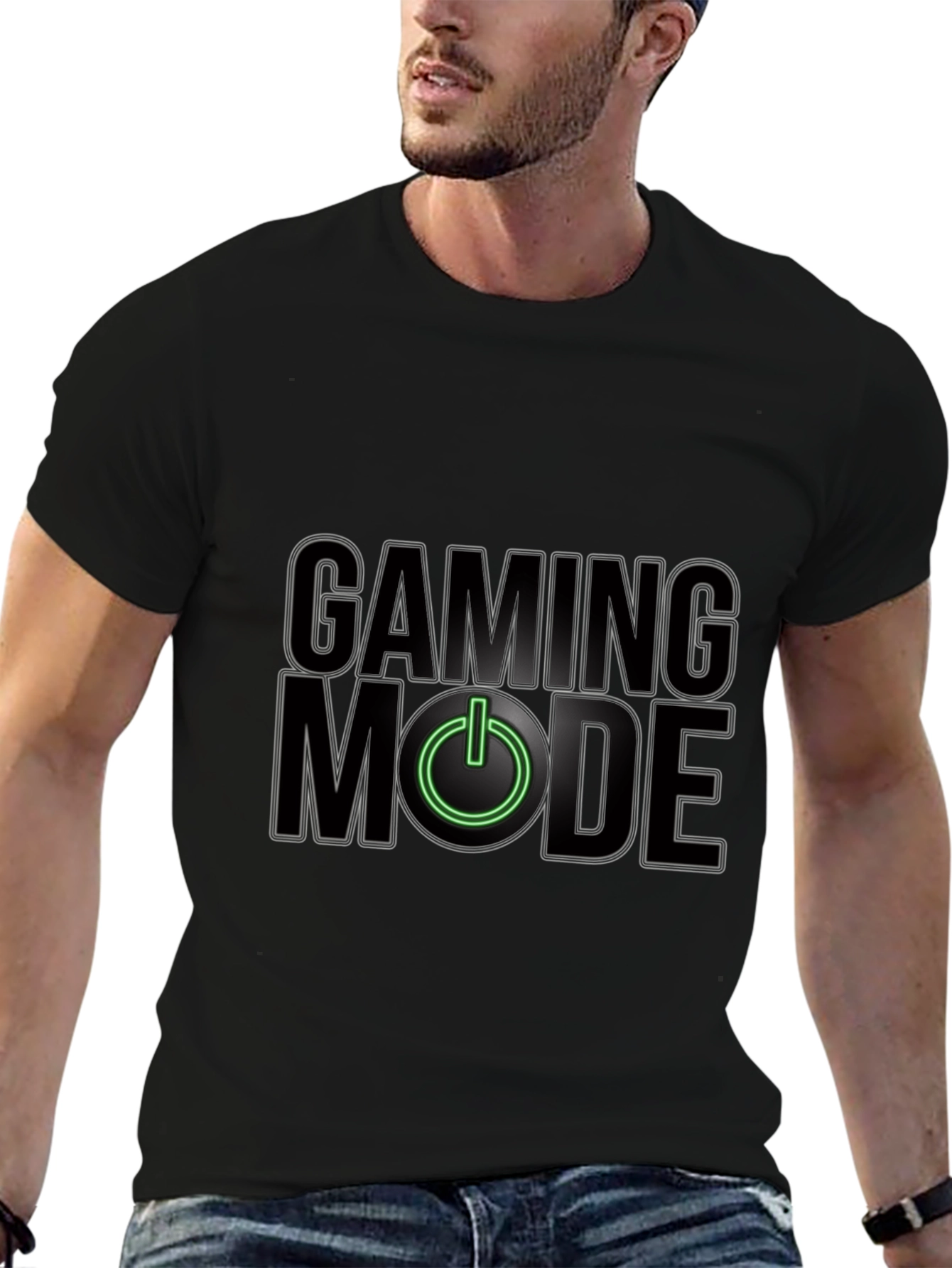 Gaming Mode Black T-Shirt