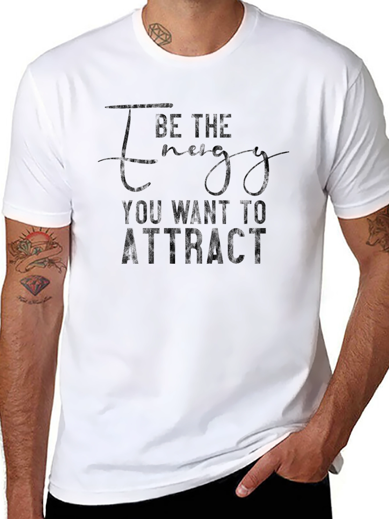 Be The Energy T-Shirt - Motivational Graphic Tee