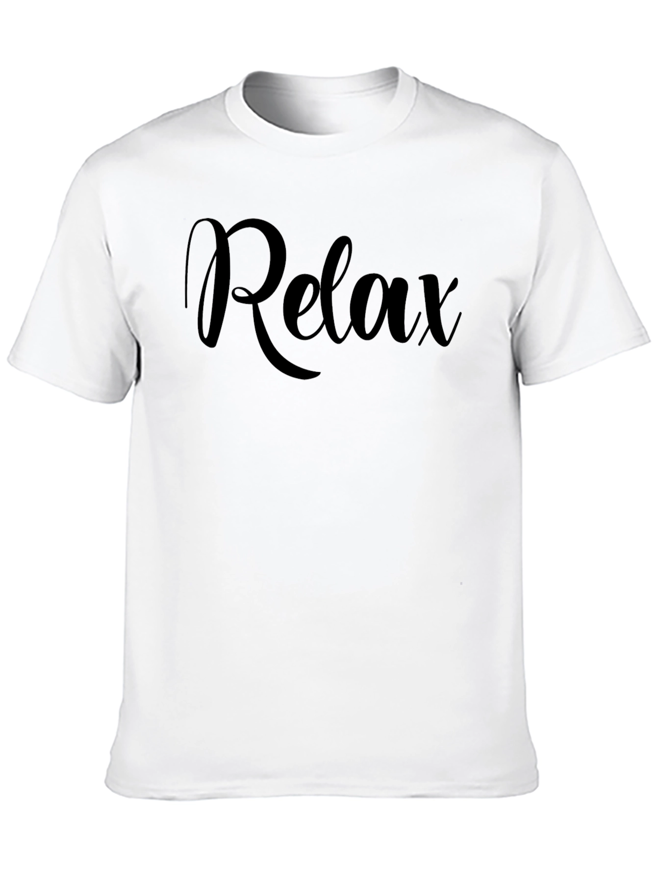 Relax Black T-Shirt - Casual Comfort