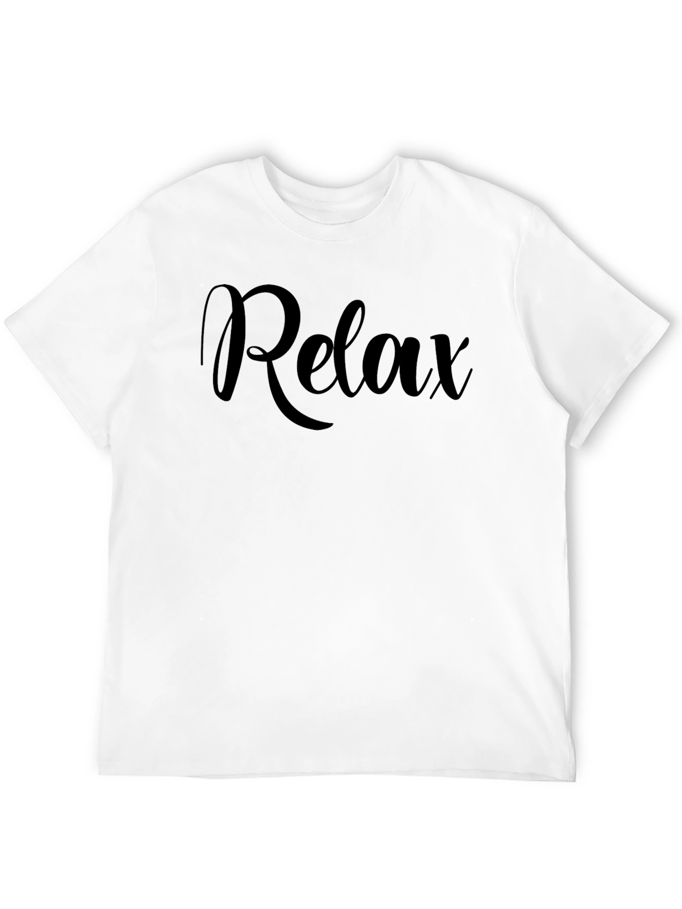 Relax Black T-Shirt - Casual Comfort