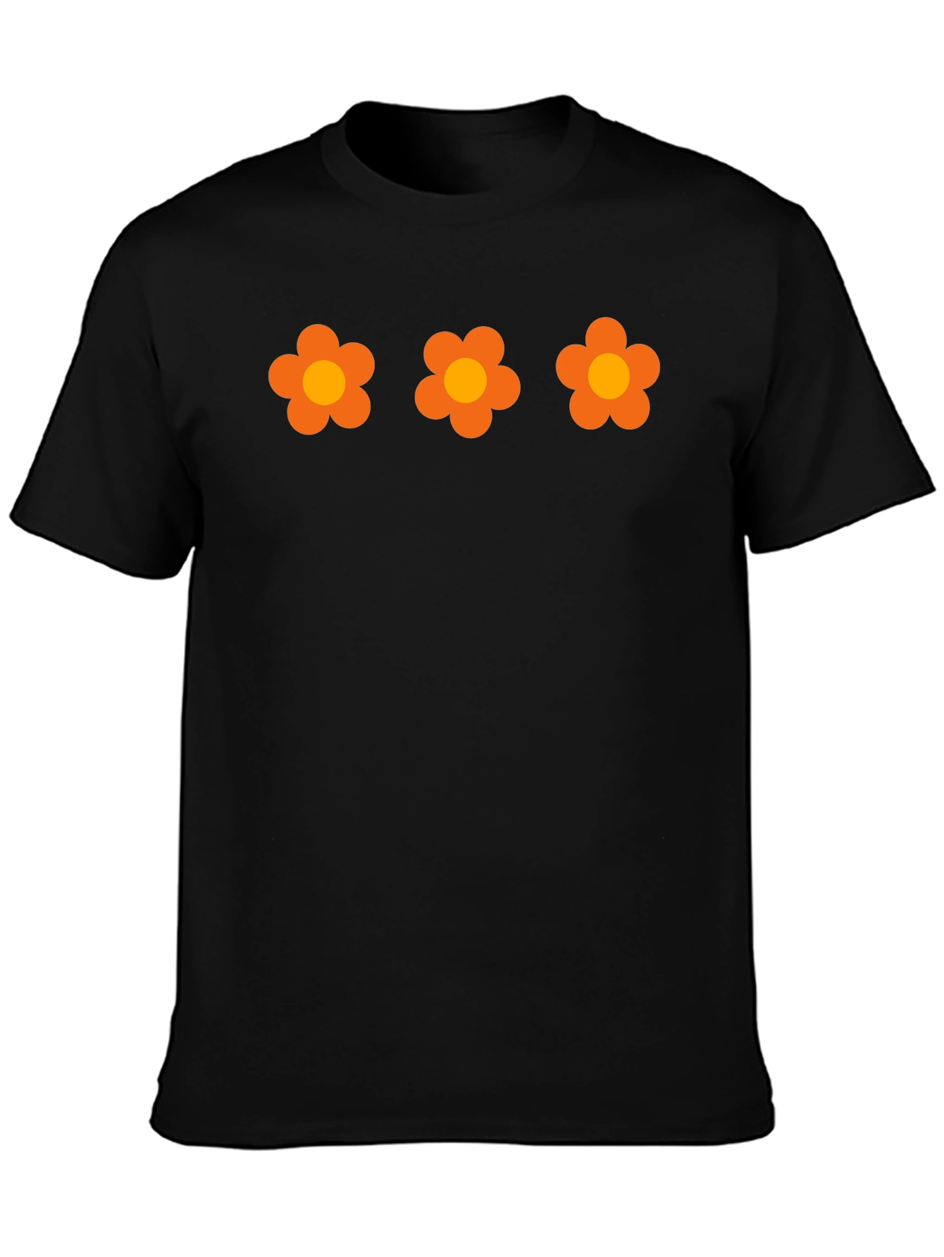 Retro Flower Power T-Shirt - Groovy Floral Design