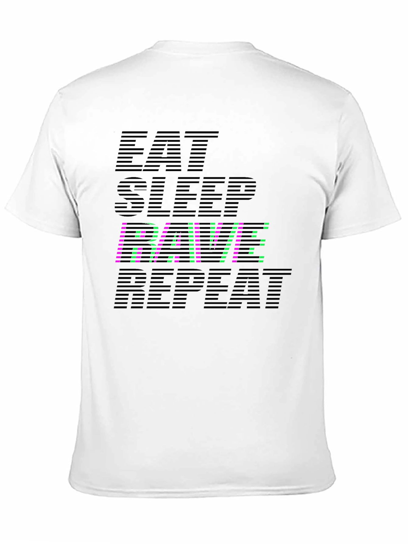 Eat Sleep RAVE Repeat Graphic Tee