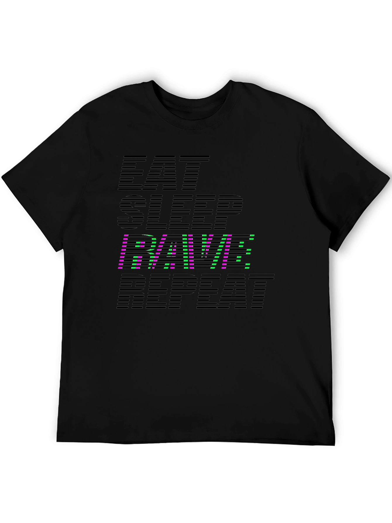 Eat Sleep RAVE Repeat Graphic Tee