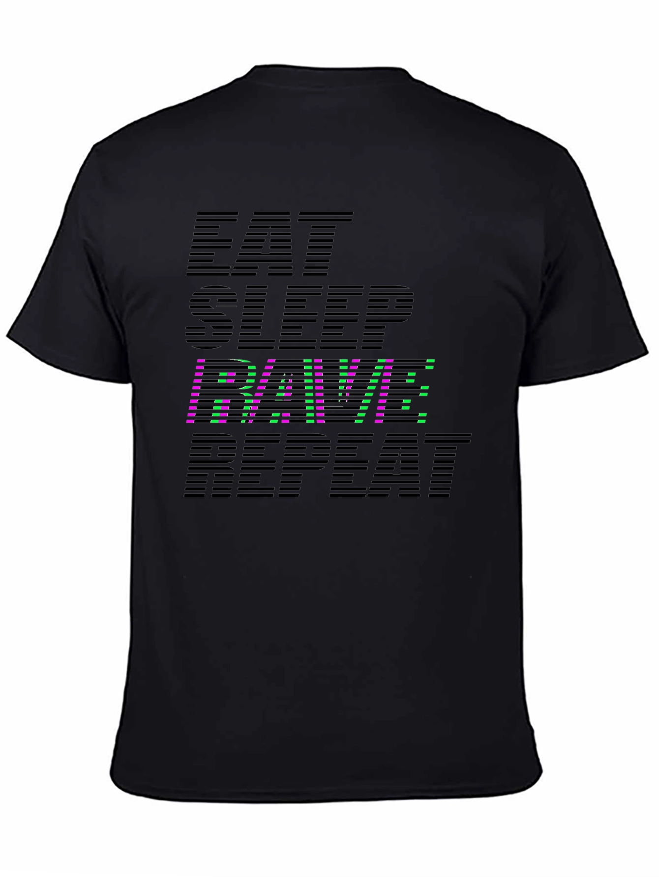 Eat Sleep RAVE Repeat Graphic Tee
