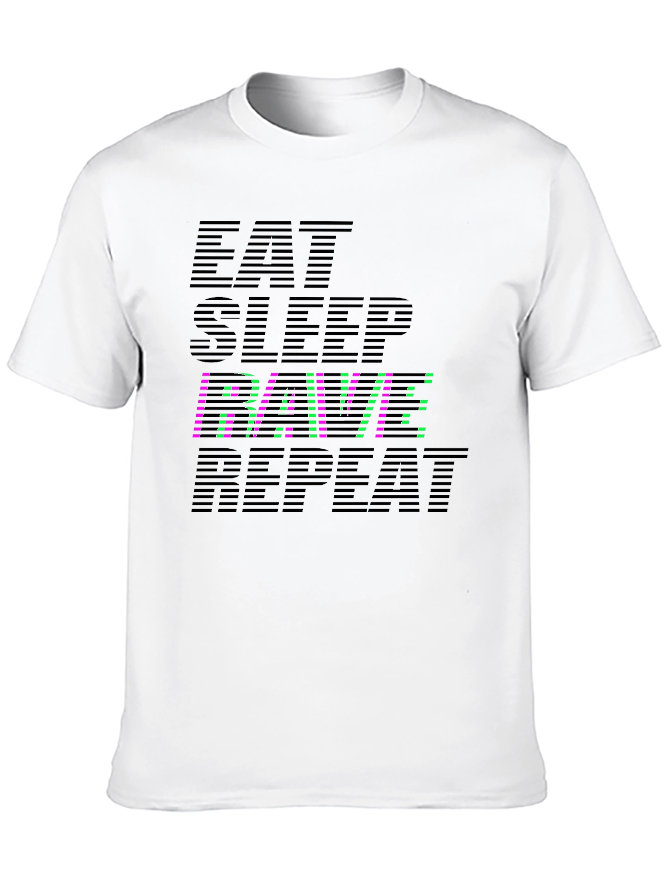 Eat Sleep RAVE Repeat Graphic Tee