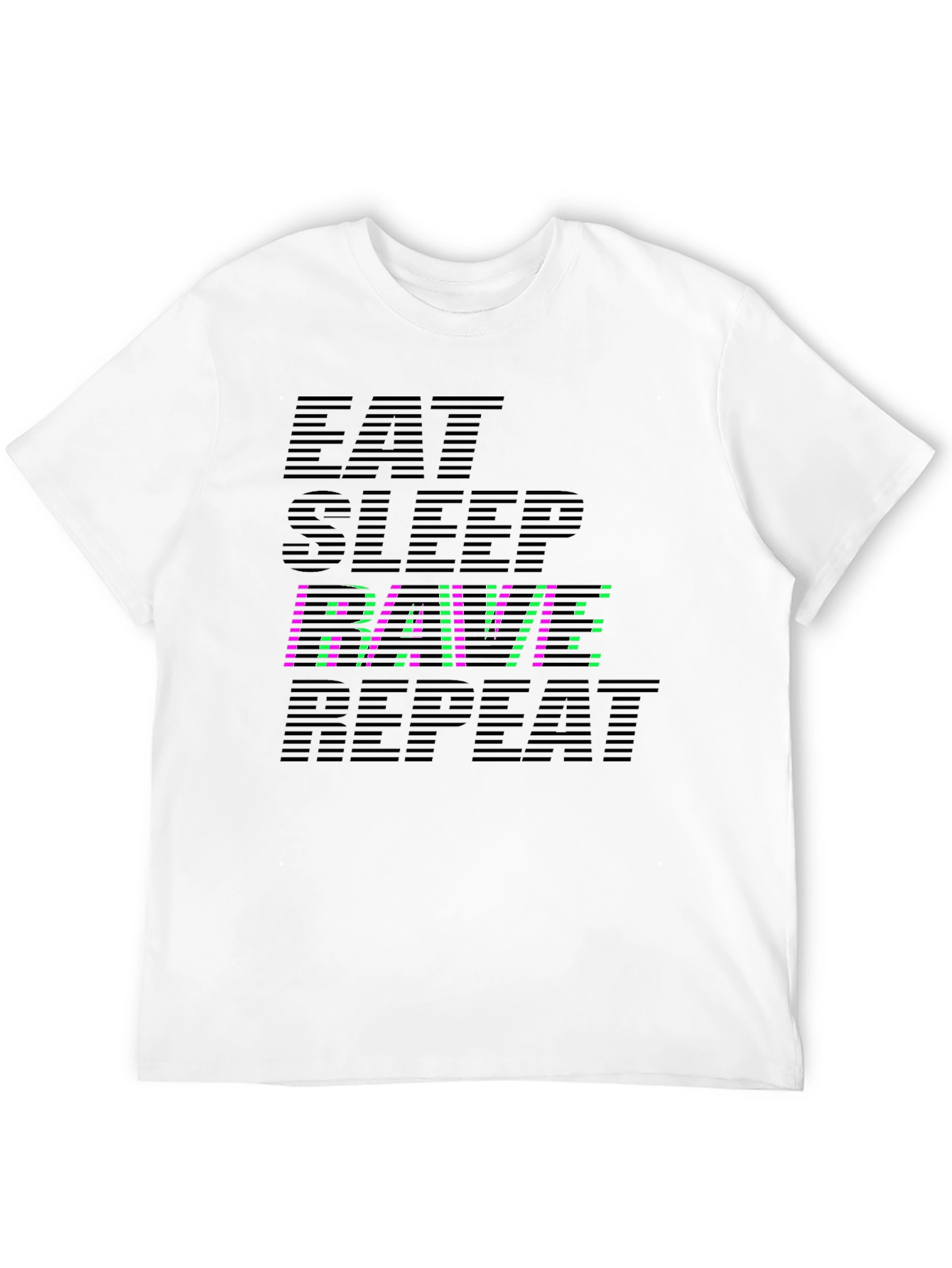 Eat Sleep RAVE Repeat Graphic Tee