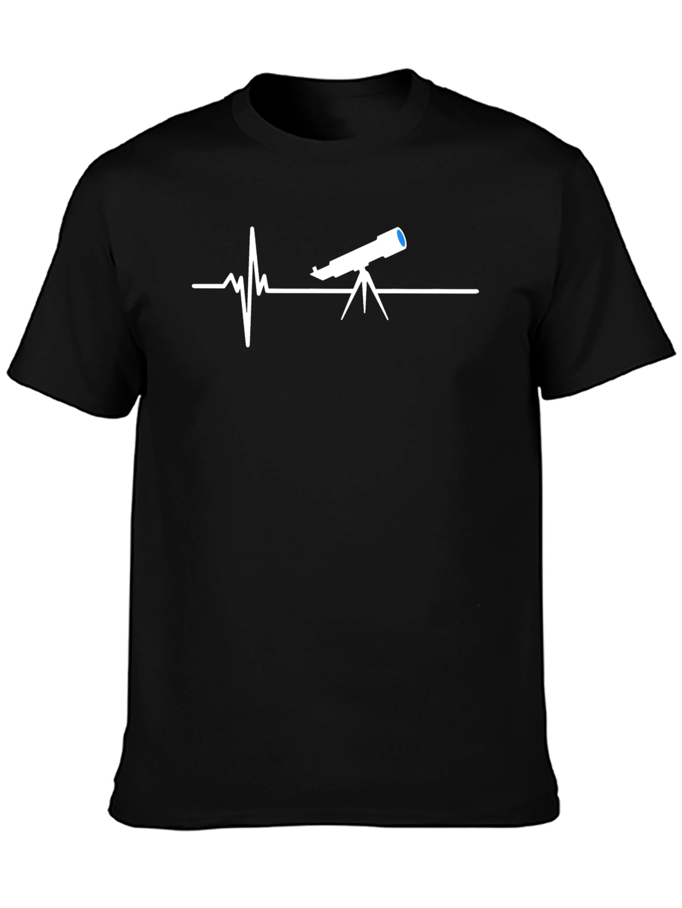Astronomy Heartbeat T-Shirt - Science Lover Tee