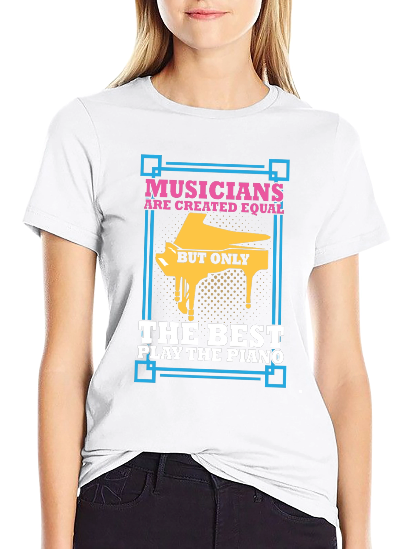 Musicians Piano T-Shirt