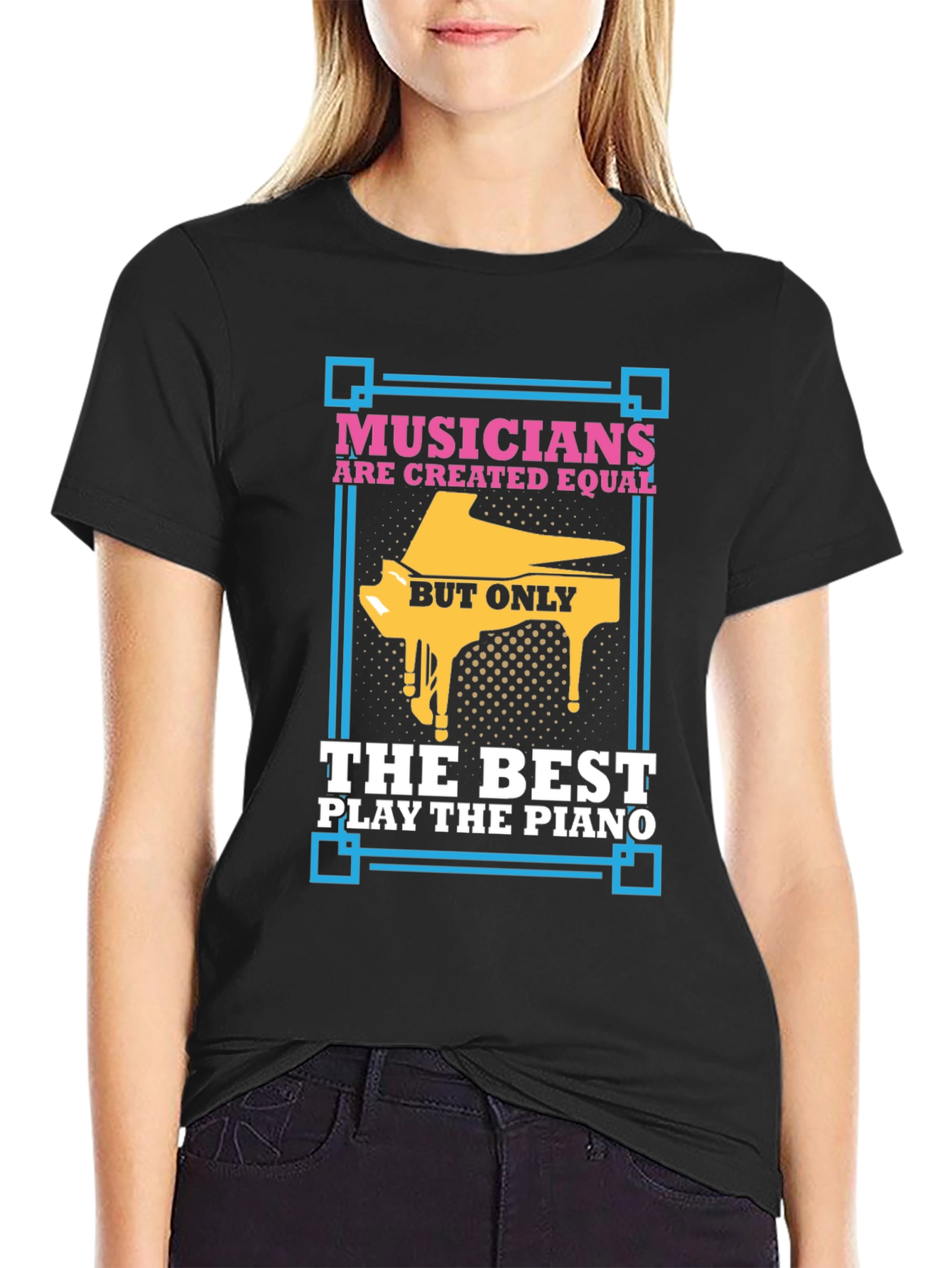 Musicians Piano T-Shirt