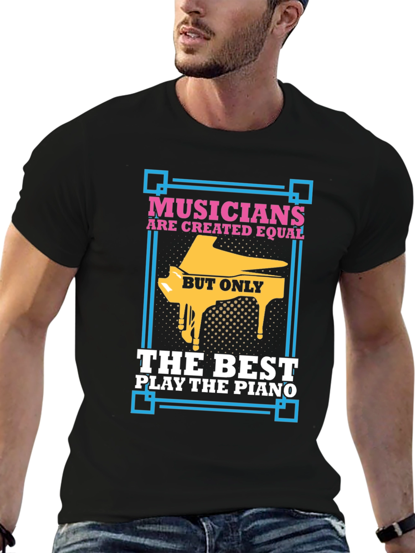 Musicians Piano T-Shirt