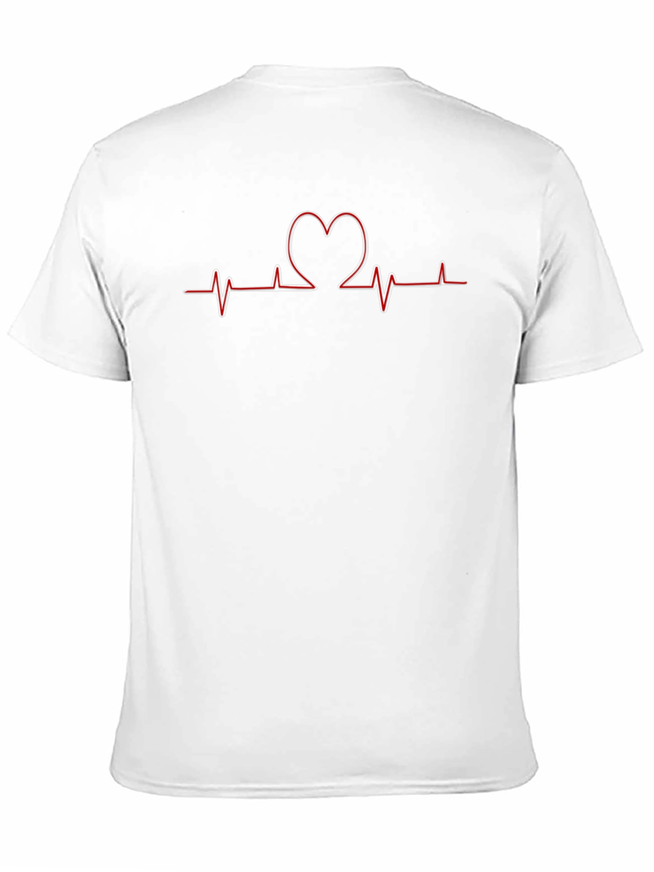 Heartbeat Heartline Graphic Print T-Shirt