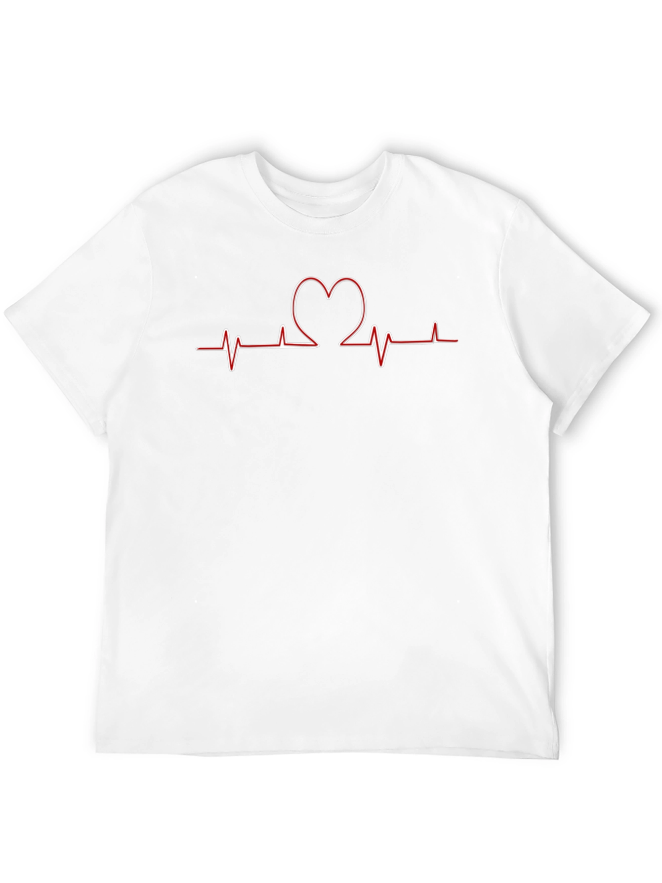 Heartbeat Heartline Graphic Print T-Shirt