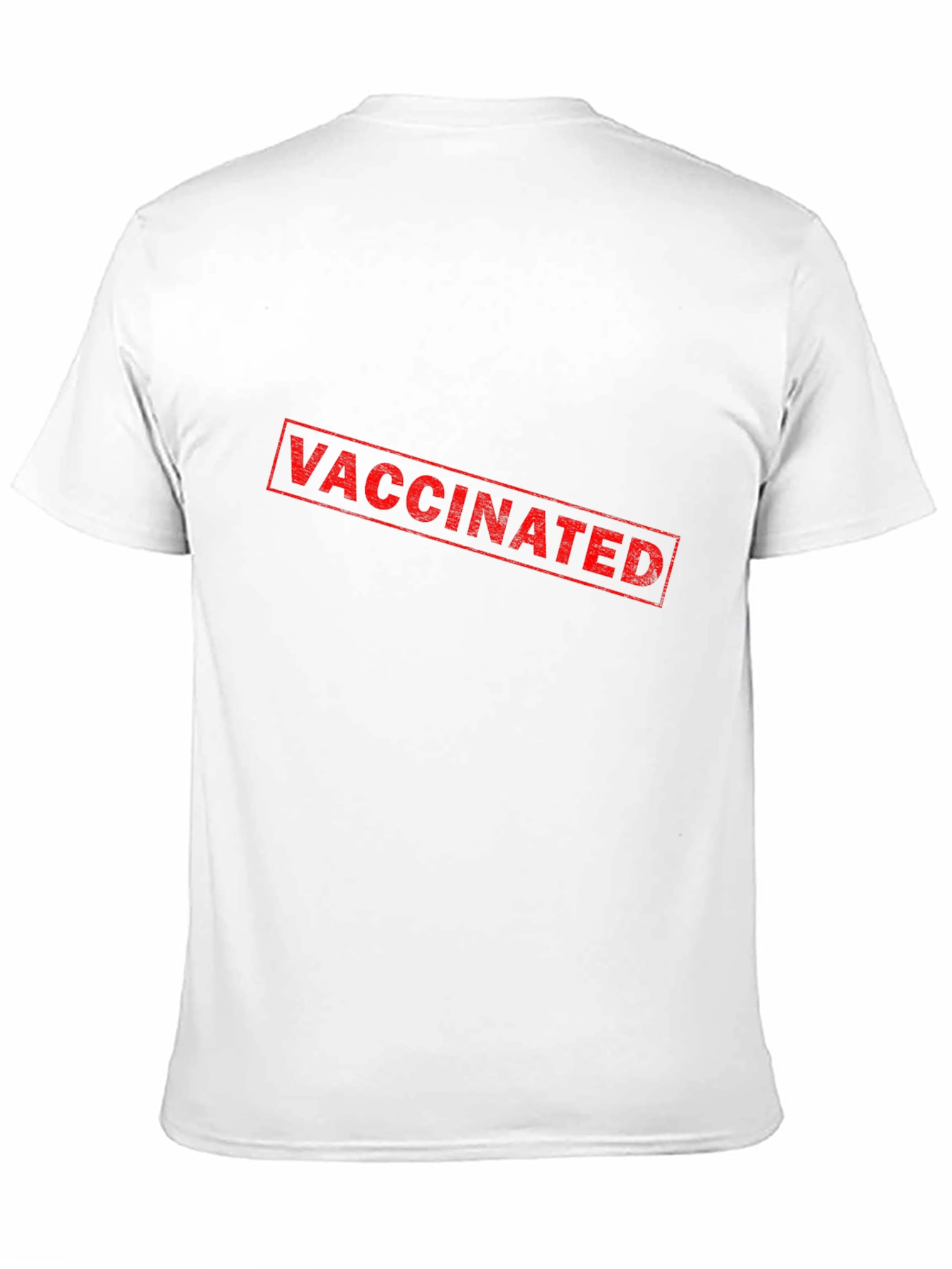 Vaccinated Black T-Shirt