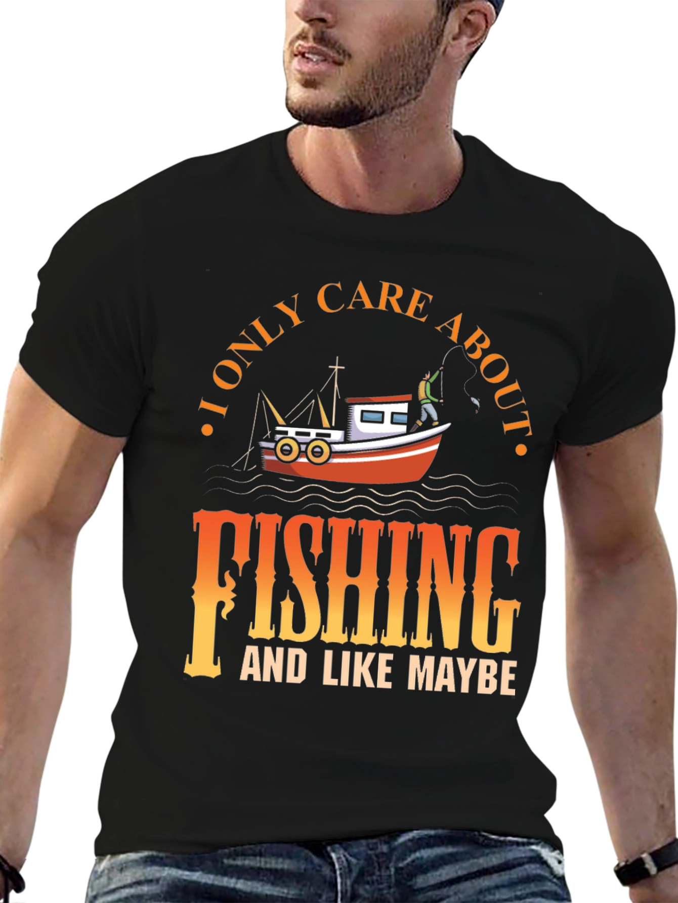 Fishing Lovers Graphic T-Shirt