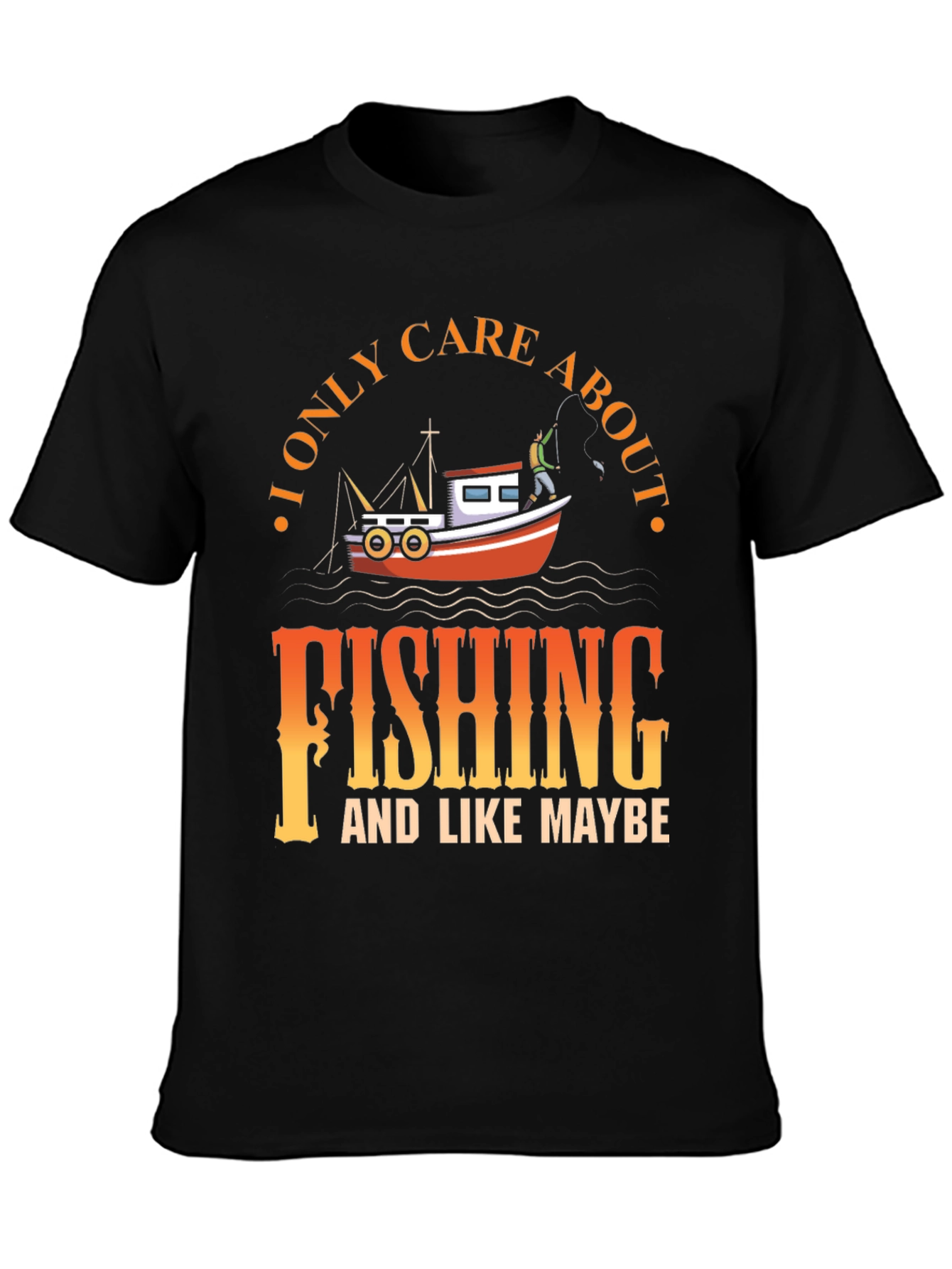 Fishing Lovers Graphic T-Shirt