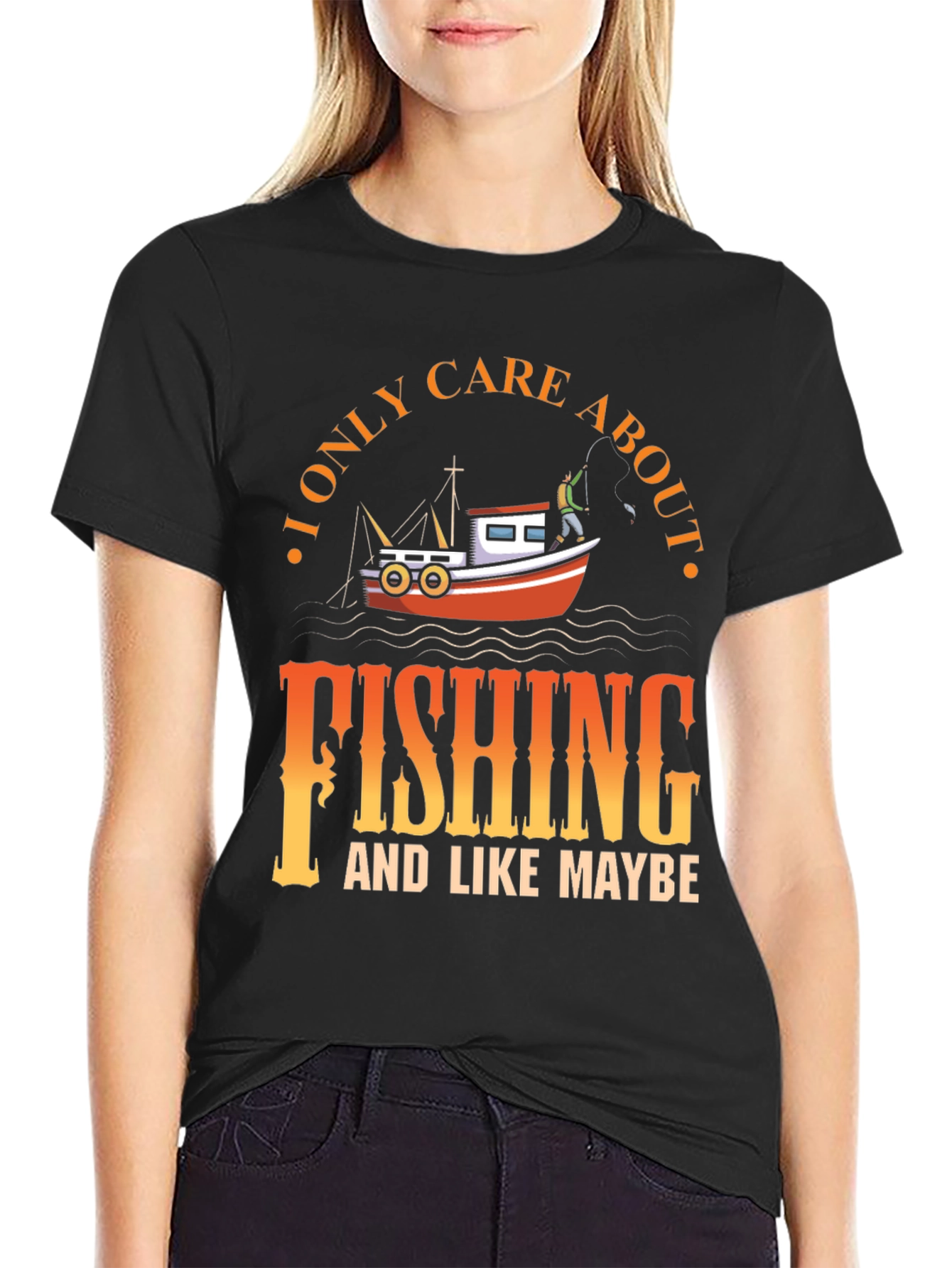 Fishing Lovers Graphic T-Shirt