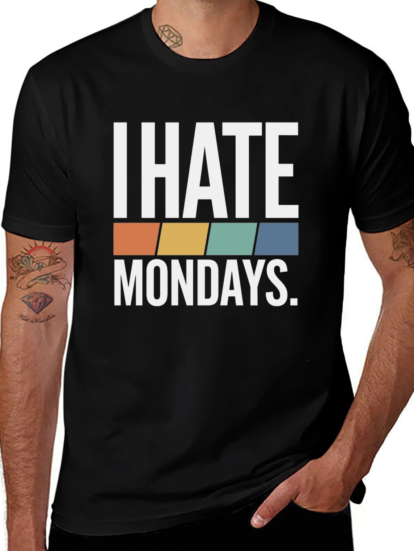 I Hate Mondays T-Shirt - Retro Style