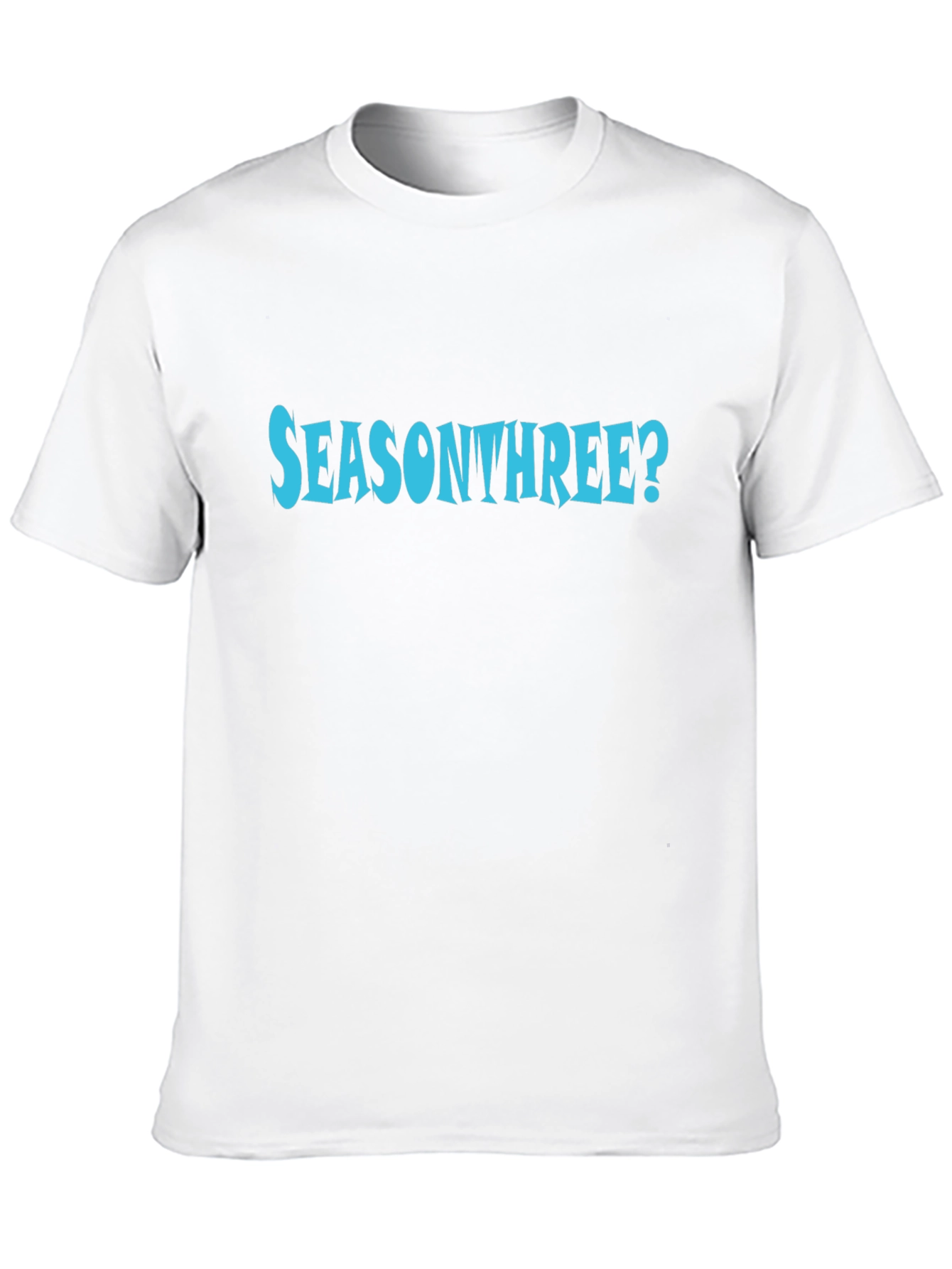 Season Three? Graphic T-Shirt - Black