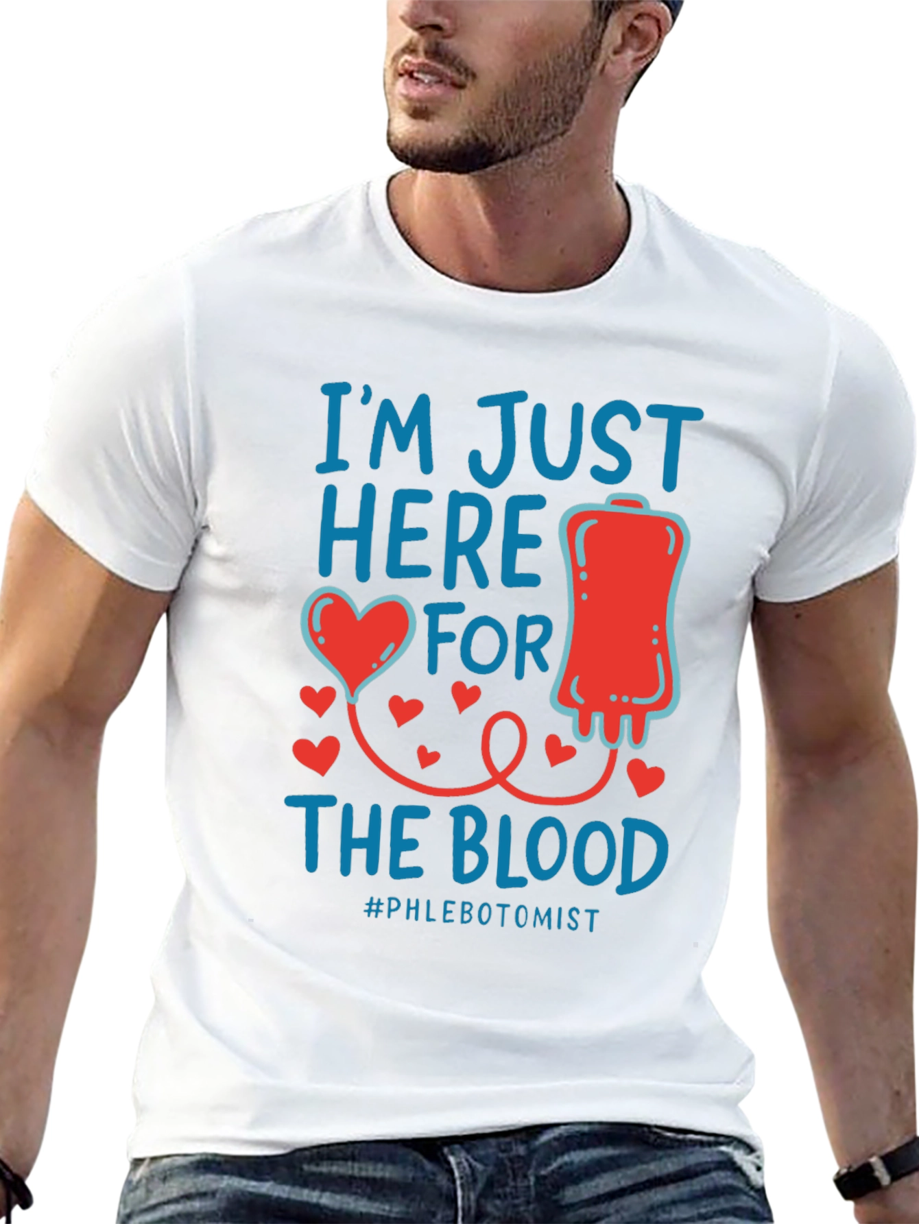 Im Just Here for the Blood T-Shirt