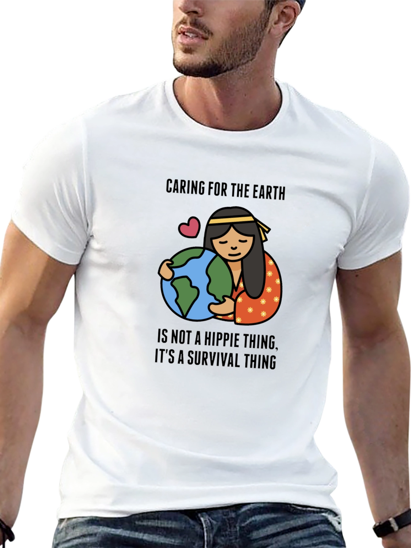 Caring for the Earth T-Shirt - Survival Thing