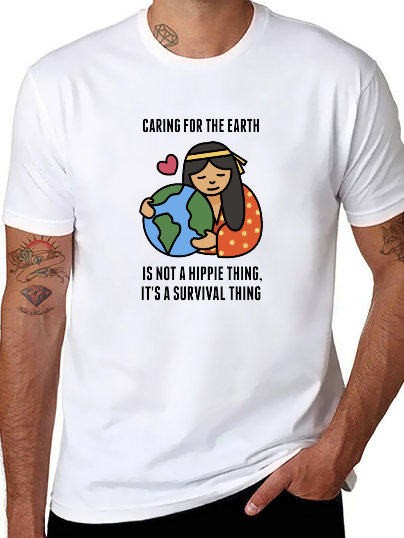 Caring for the Earth T-Shirt - Survival Thing