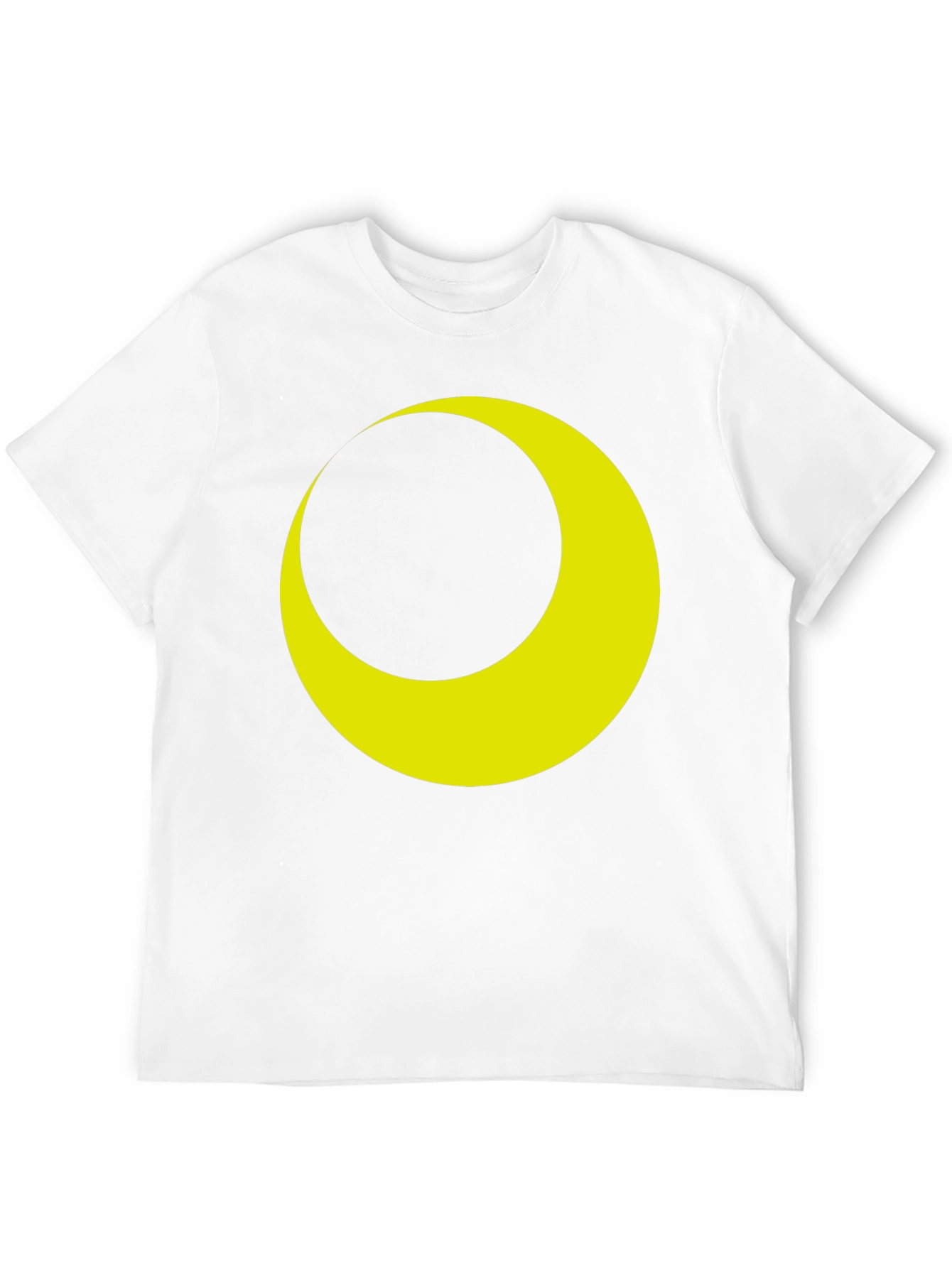 Crescent Moon Graphic Tee - Stylish Black T-Shirt