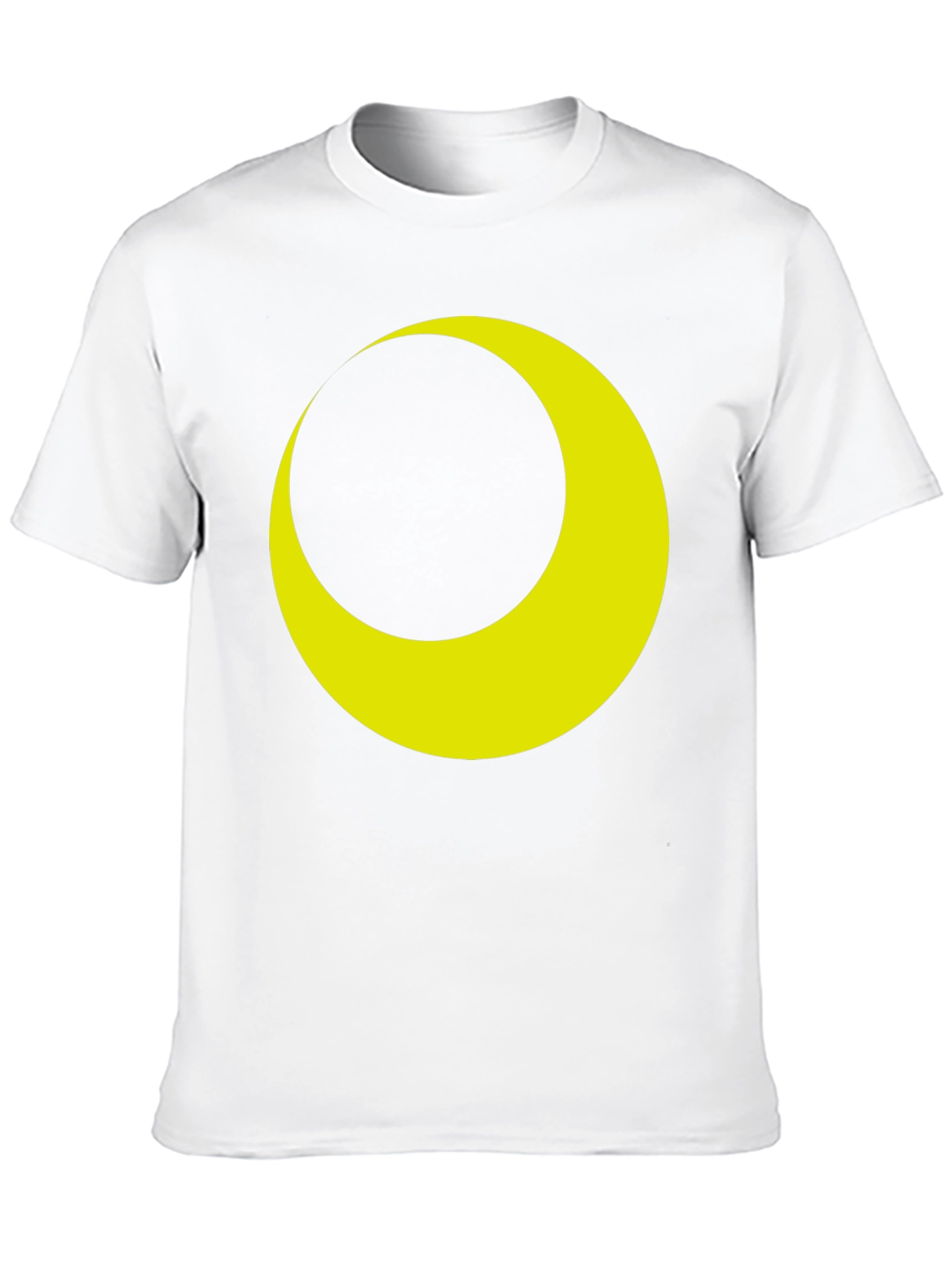 Crescent Moon Graphic Tee - Stylish Black T-Shirt