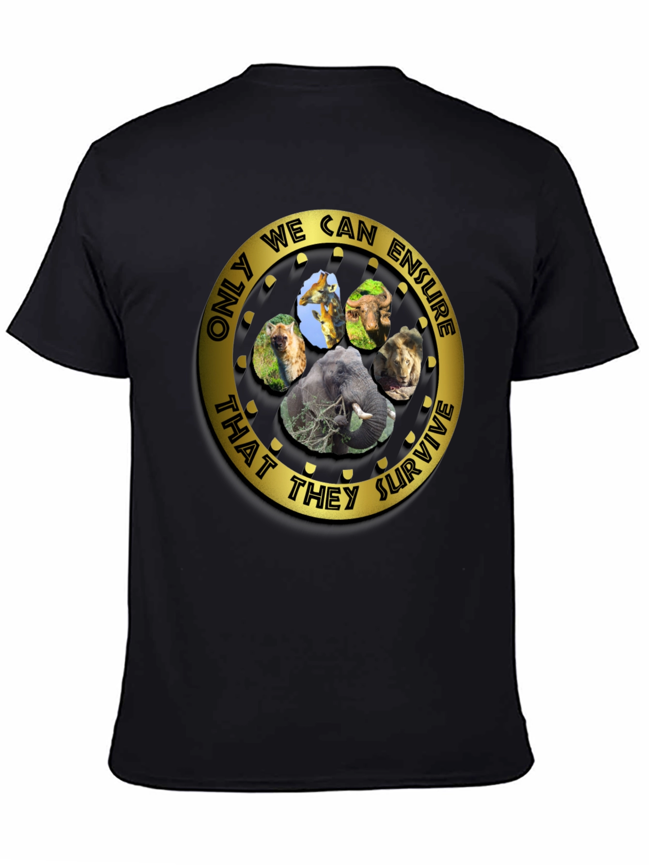 Wildlife Conservation Graphic T-Shirt