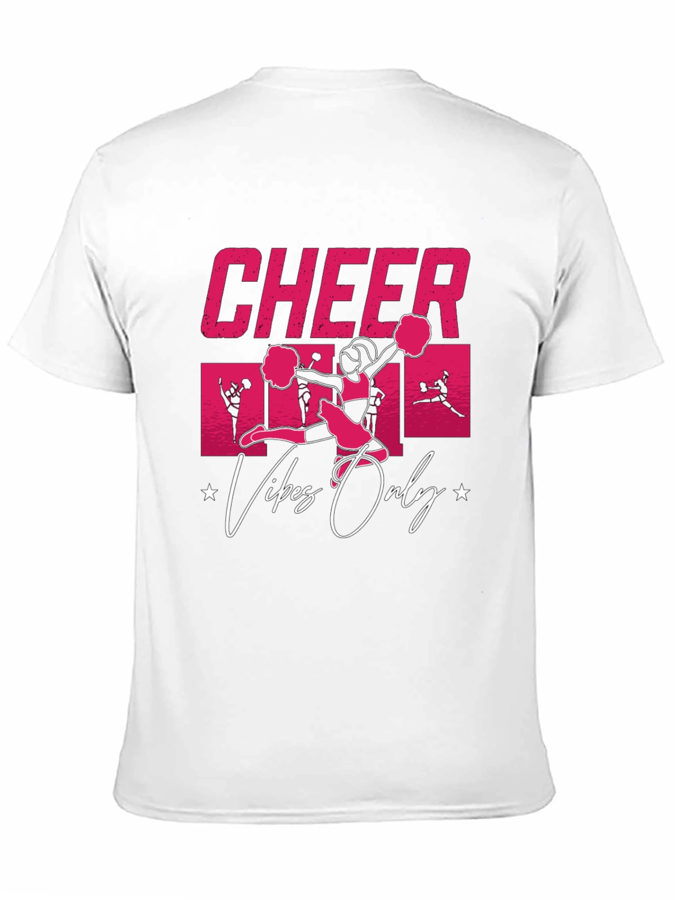 Cheer Vibes Only Graphic T-Shirt