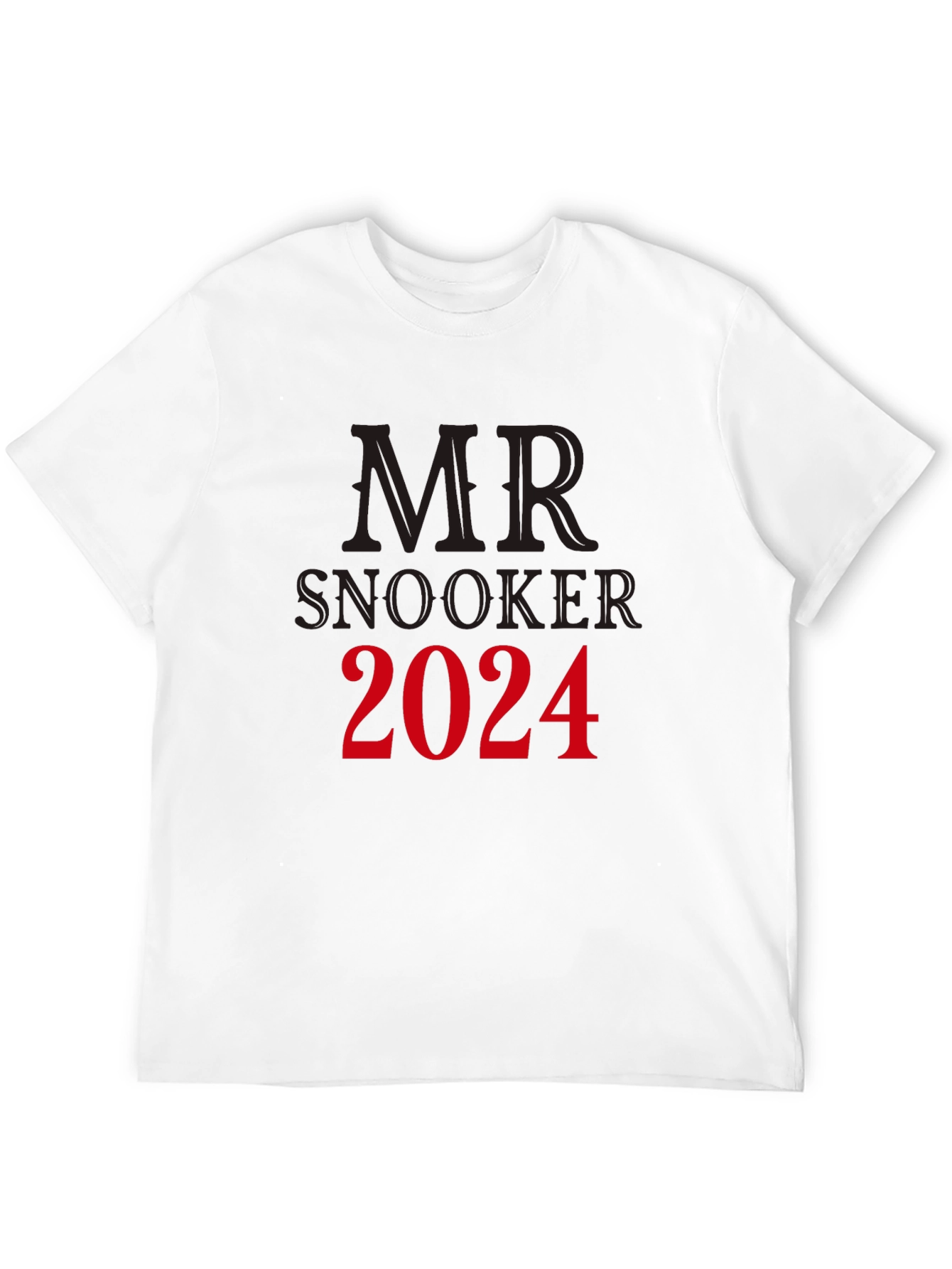 MR Snooker 2024 Black Tee
