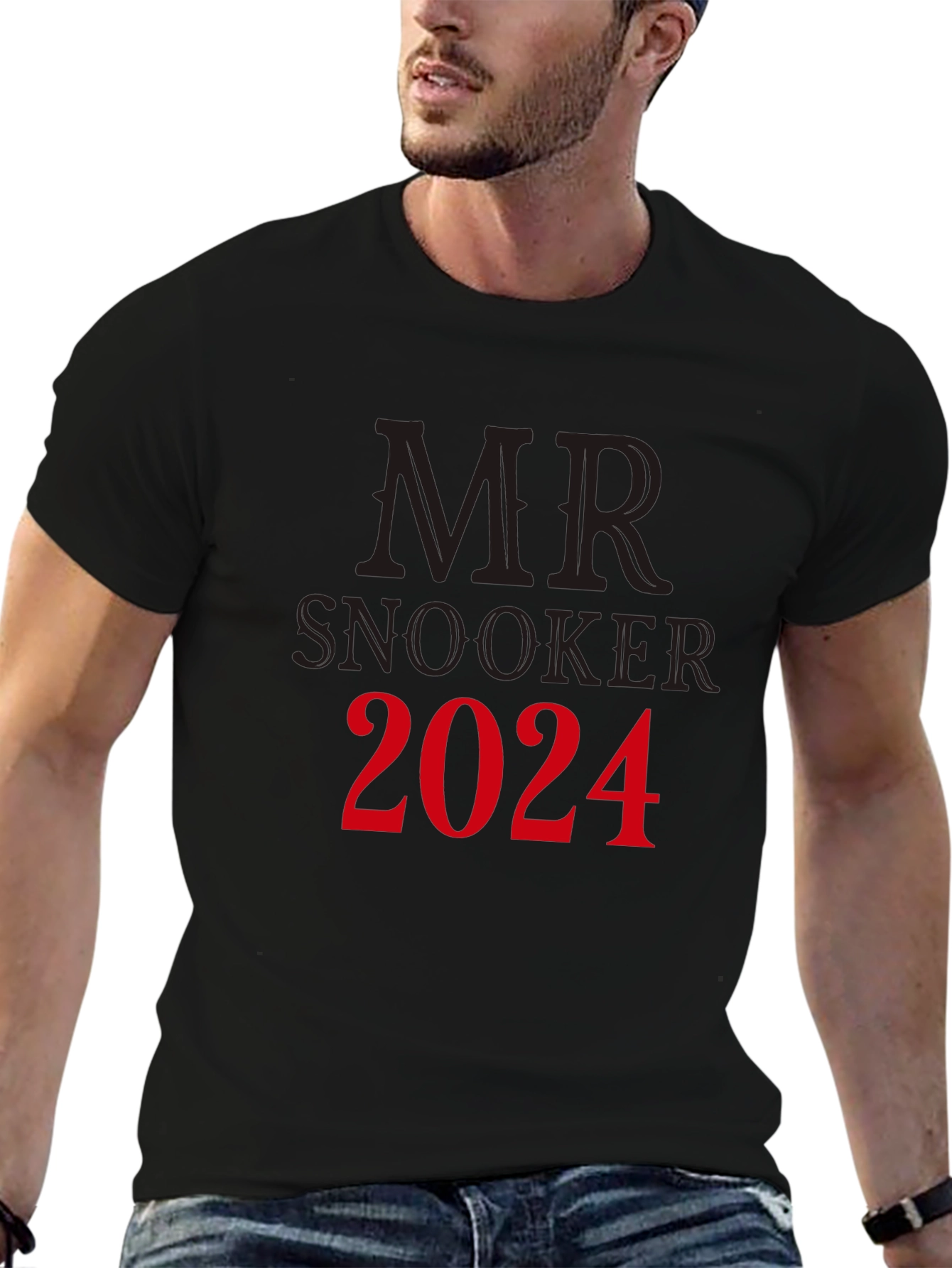 MR Snooker 2024 Black Tee