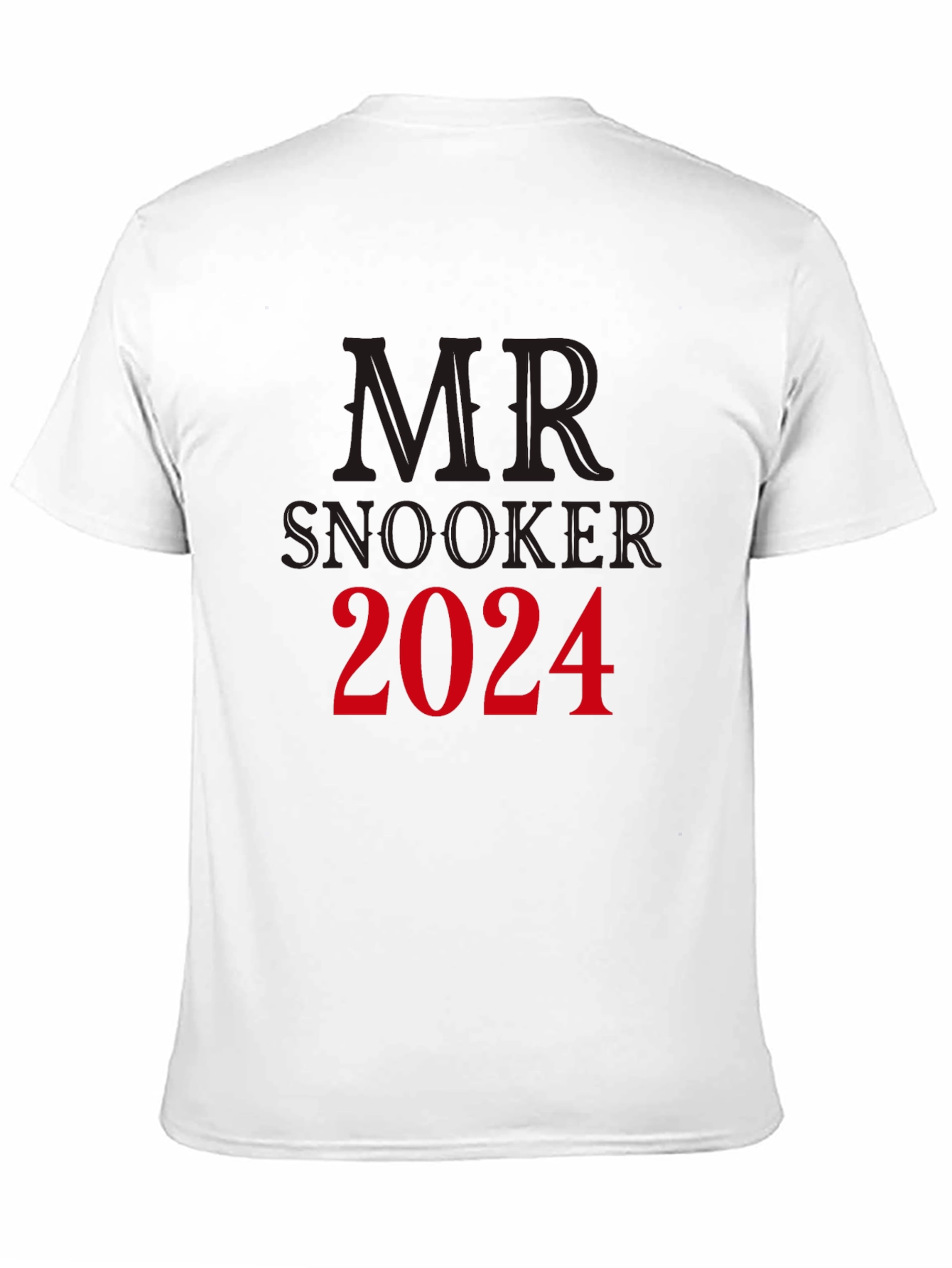 MR Snooker 2024 Black Tee