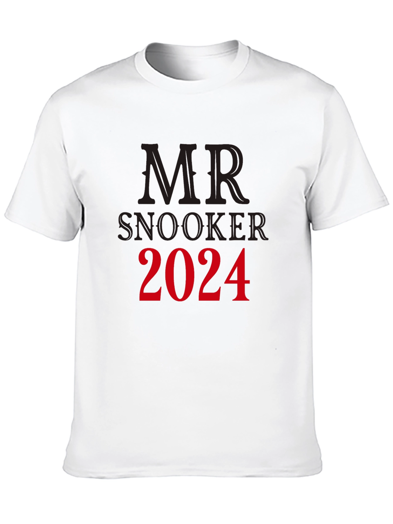 MR Snooker 2024 Black Tee