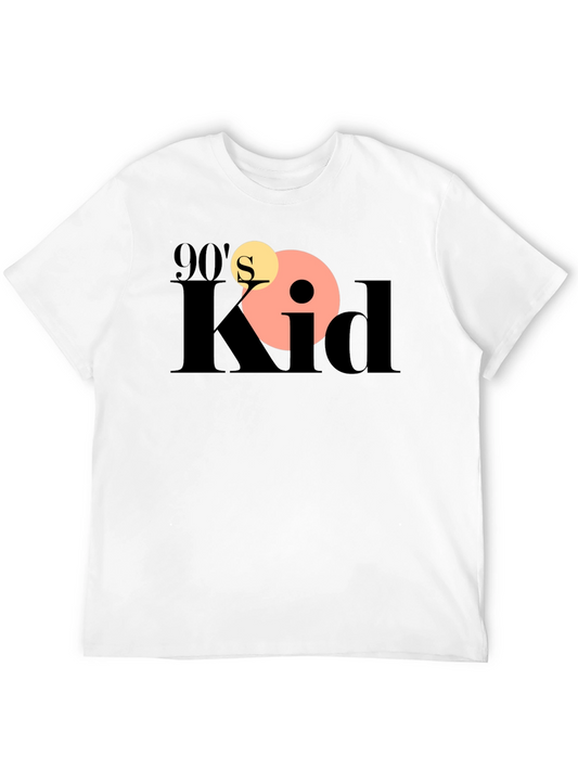 90s Kid Graphic Tee - Black