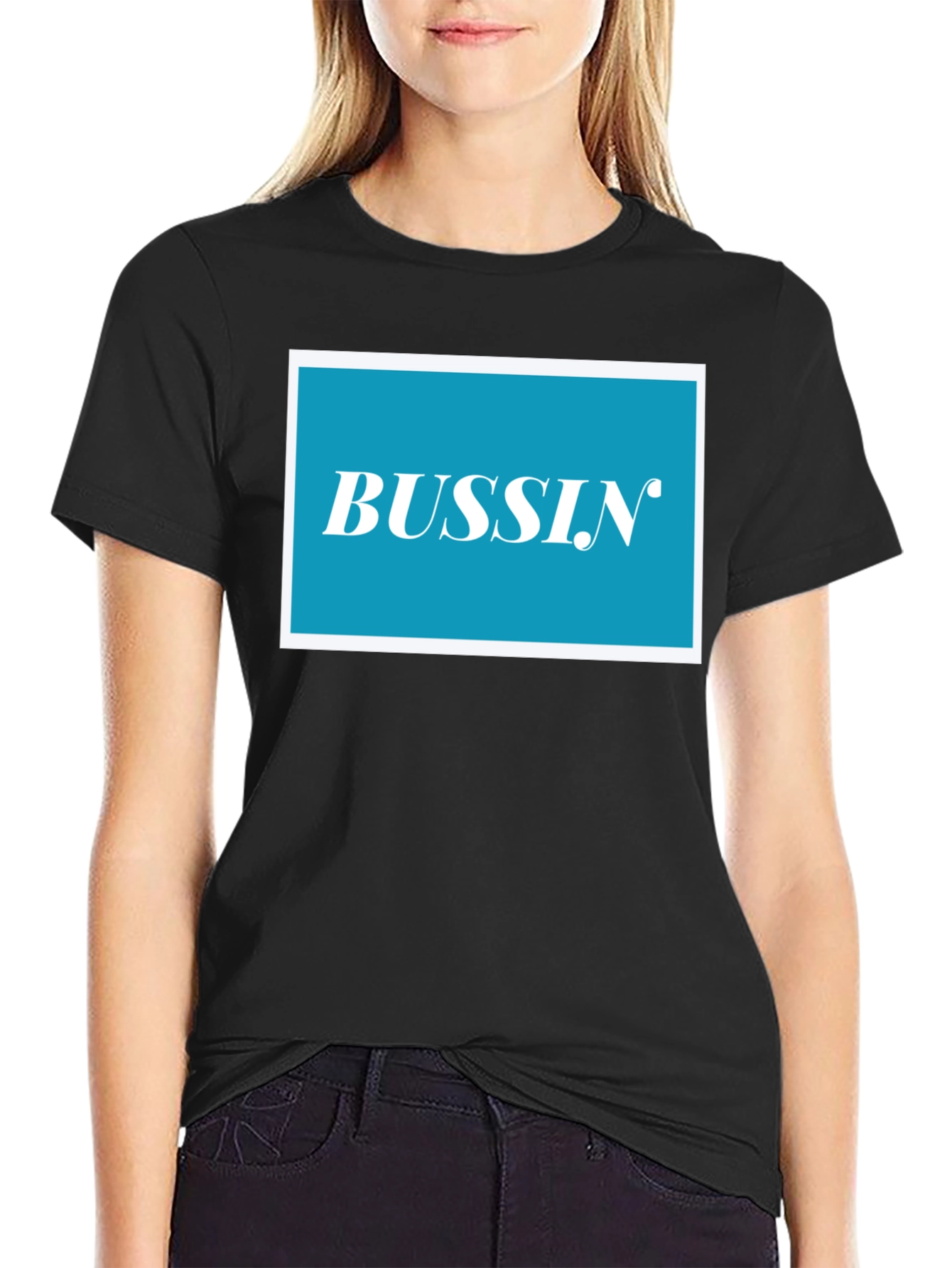 Bussin Graphic T-Shirt - Trendy Casual Wear