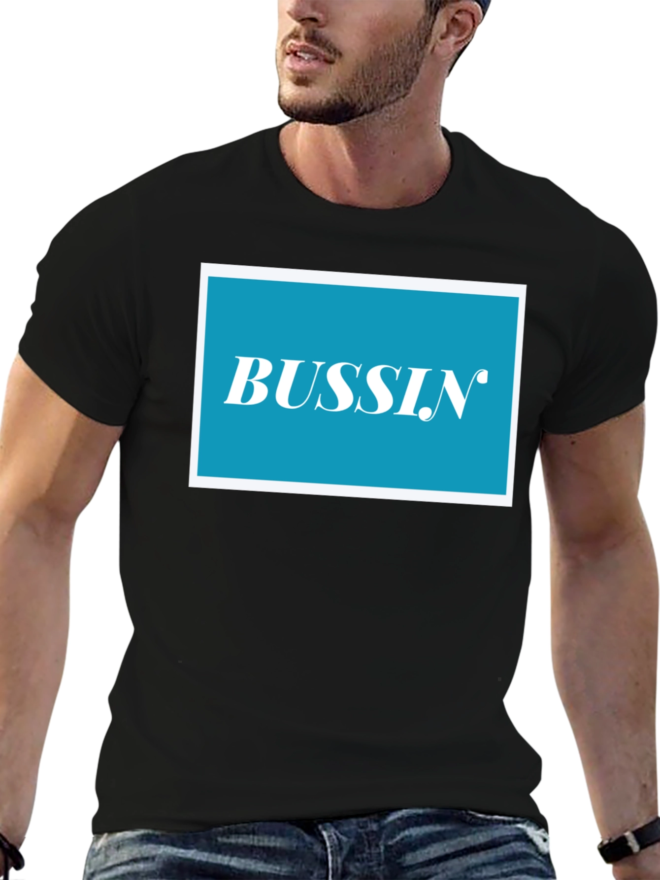 Bussin Graphic T-Shirt - Trendy Casual Wear