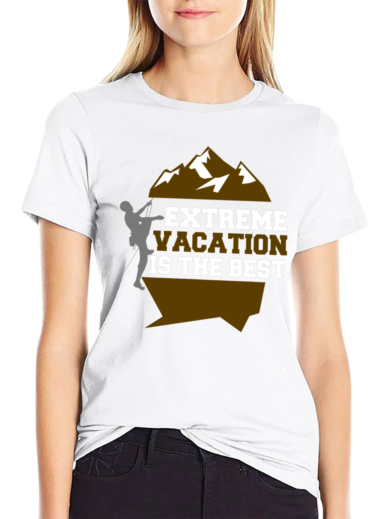 Extreme Vacation T-Shirt: Climbing Adventure