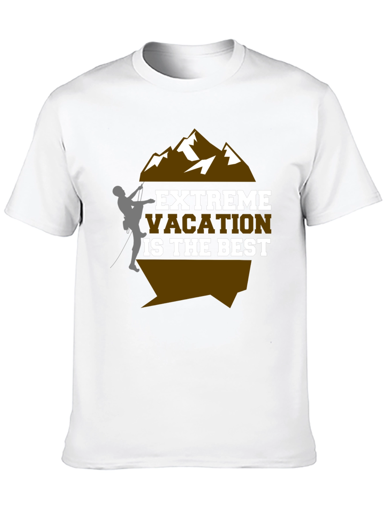 Extreme Vacation T-Shirt: Climbing Adventure
