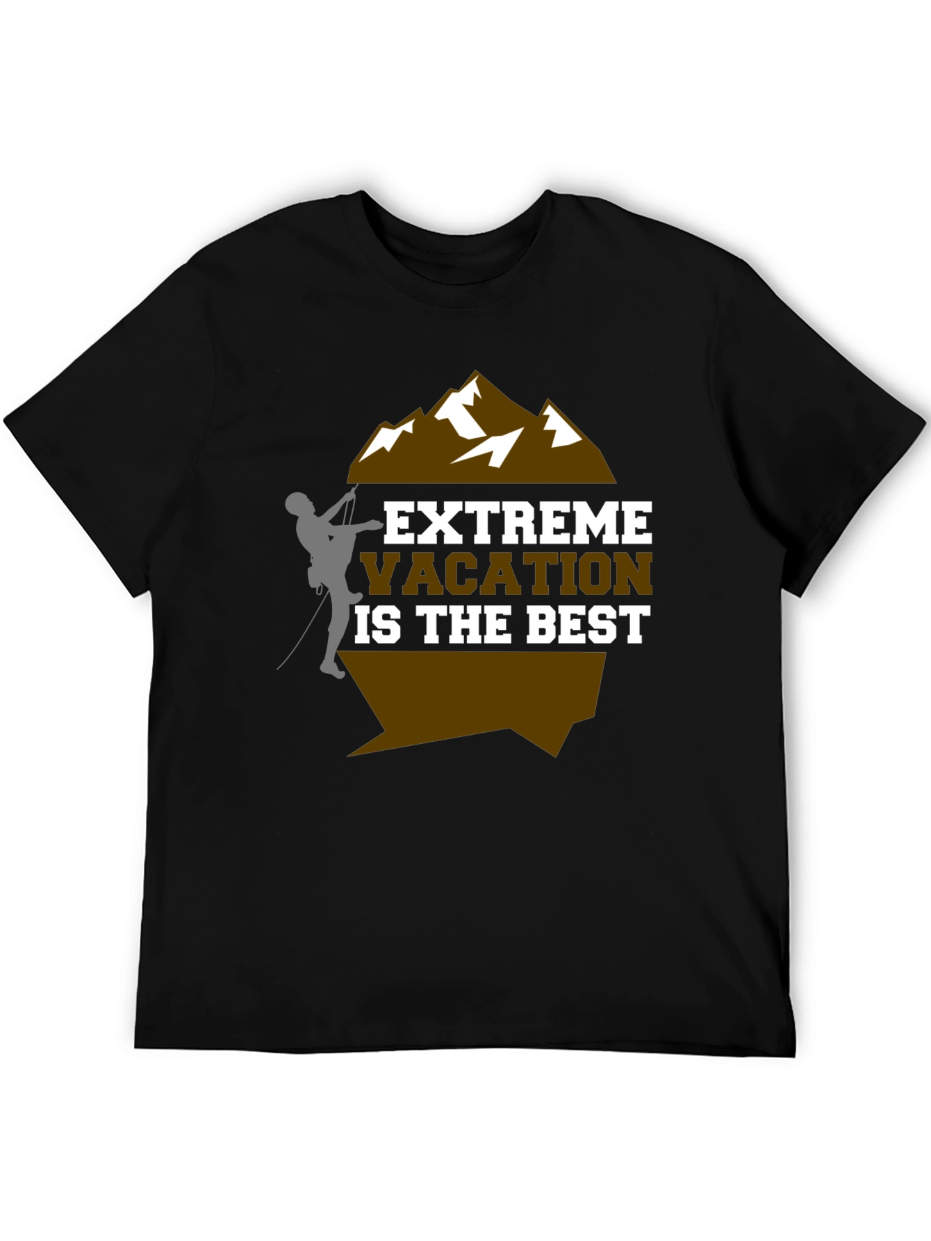 Extreme Vacation T-Shirt: Climbing Adventure