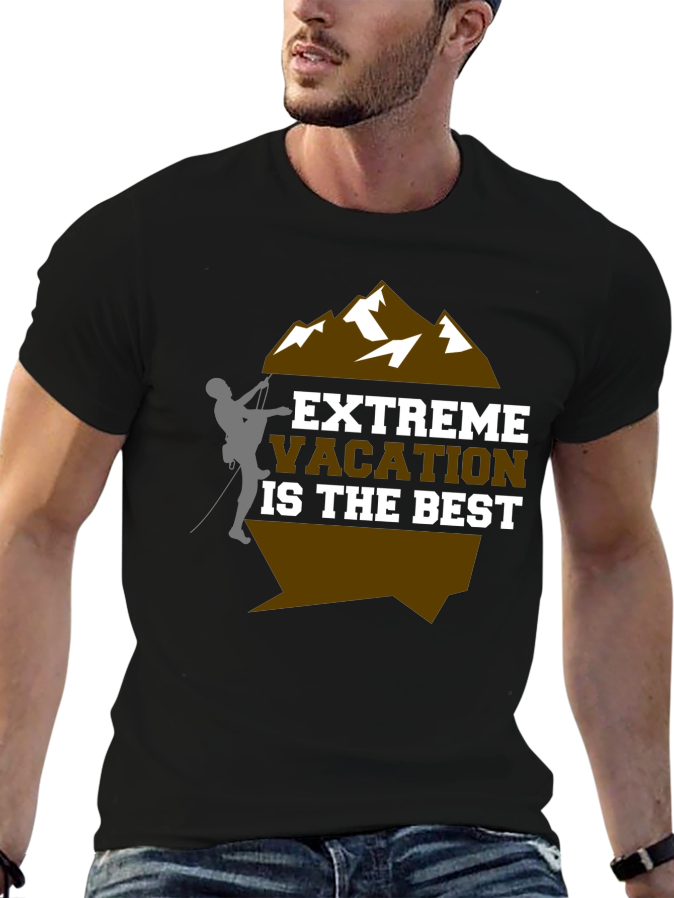 Extreme Vacation T-Shirt: Climbing Adventure